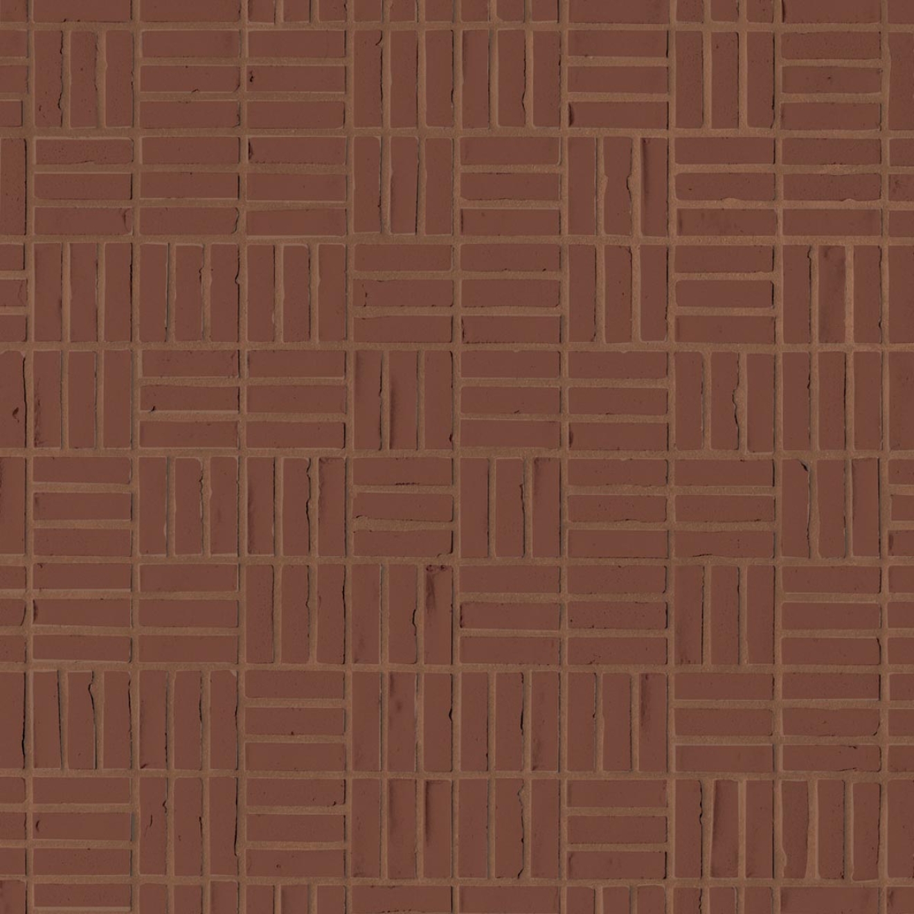 Mosaik Mirage Nagomi in der Farbe Red Earth