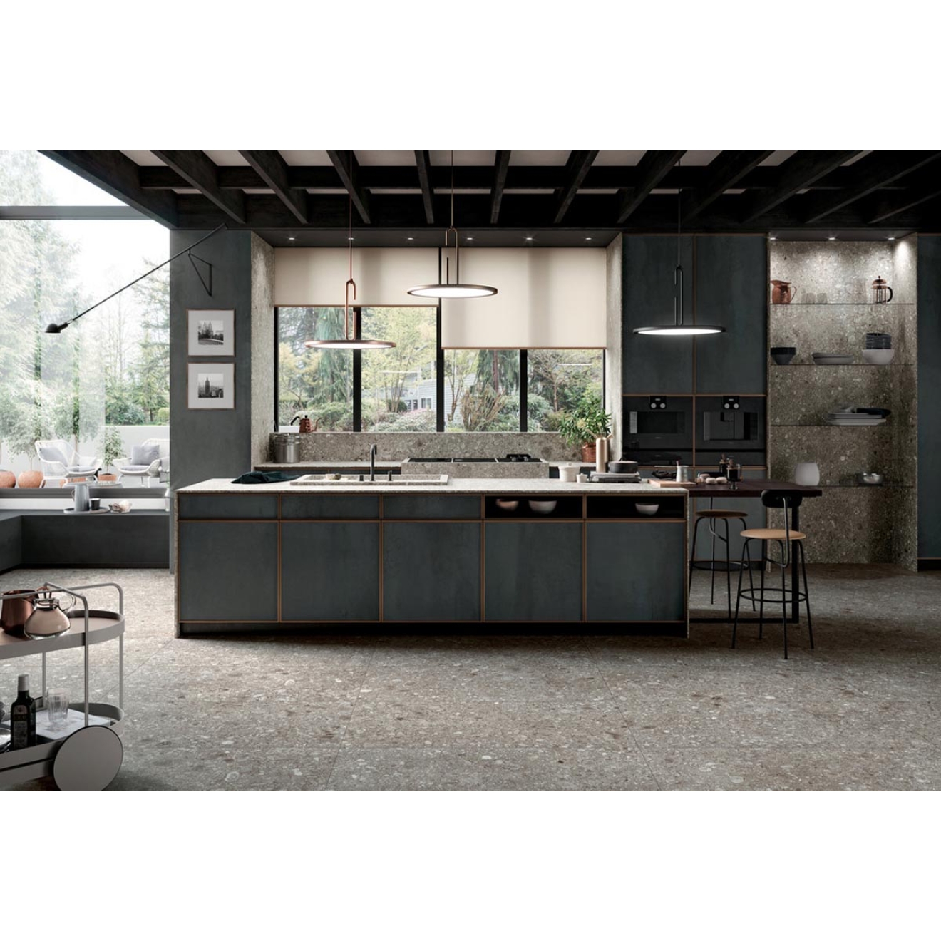 Mirage Norr Gra Natural Boden- und Wandfliese 120x120 cm - 6 mm