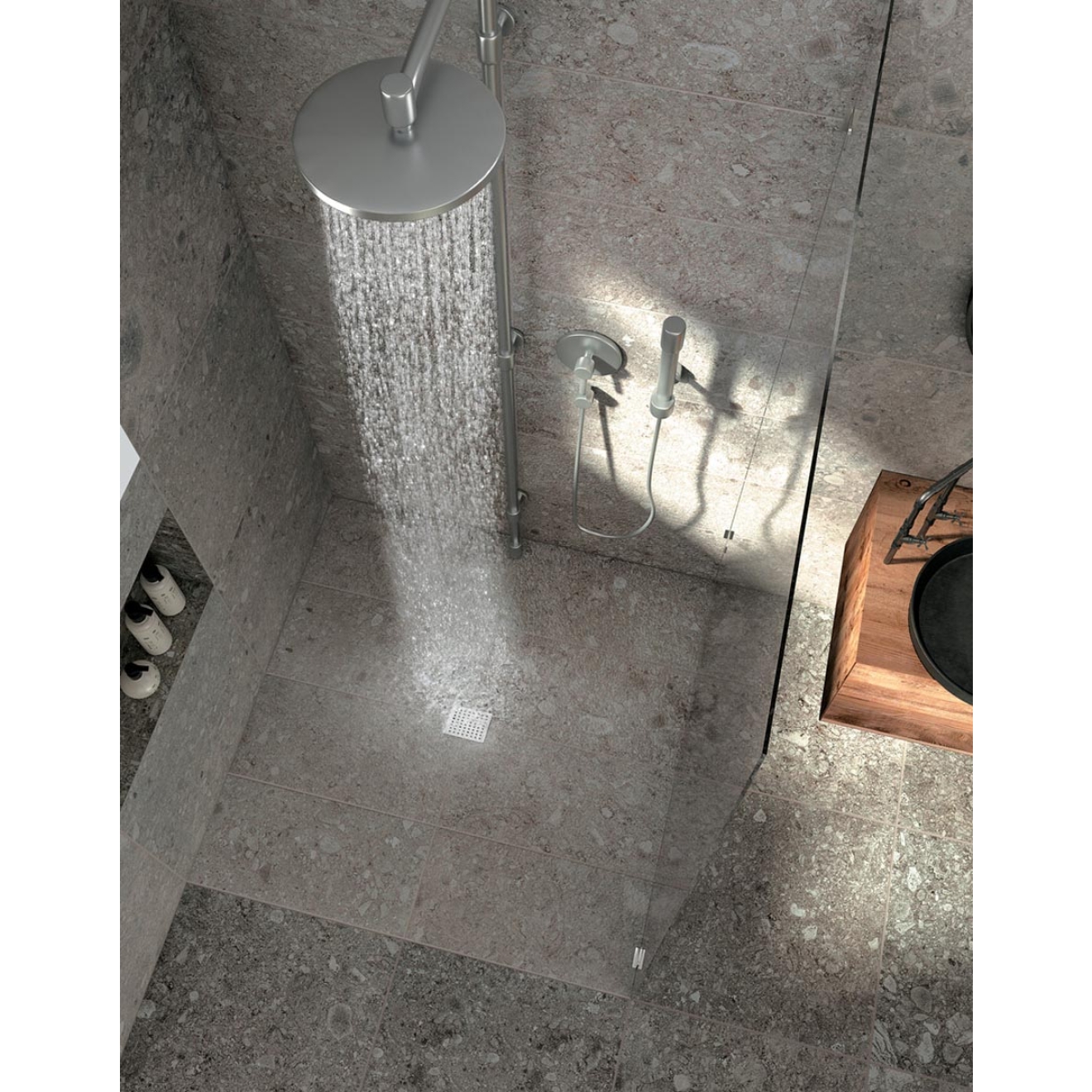 Mirage Norr Gra Natural Boden- und Wandfliese 120x120 cm - 6 mm