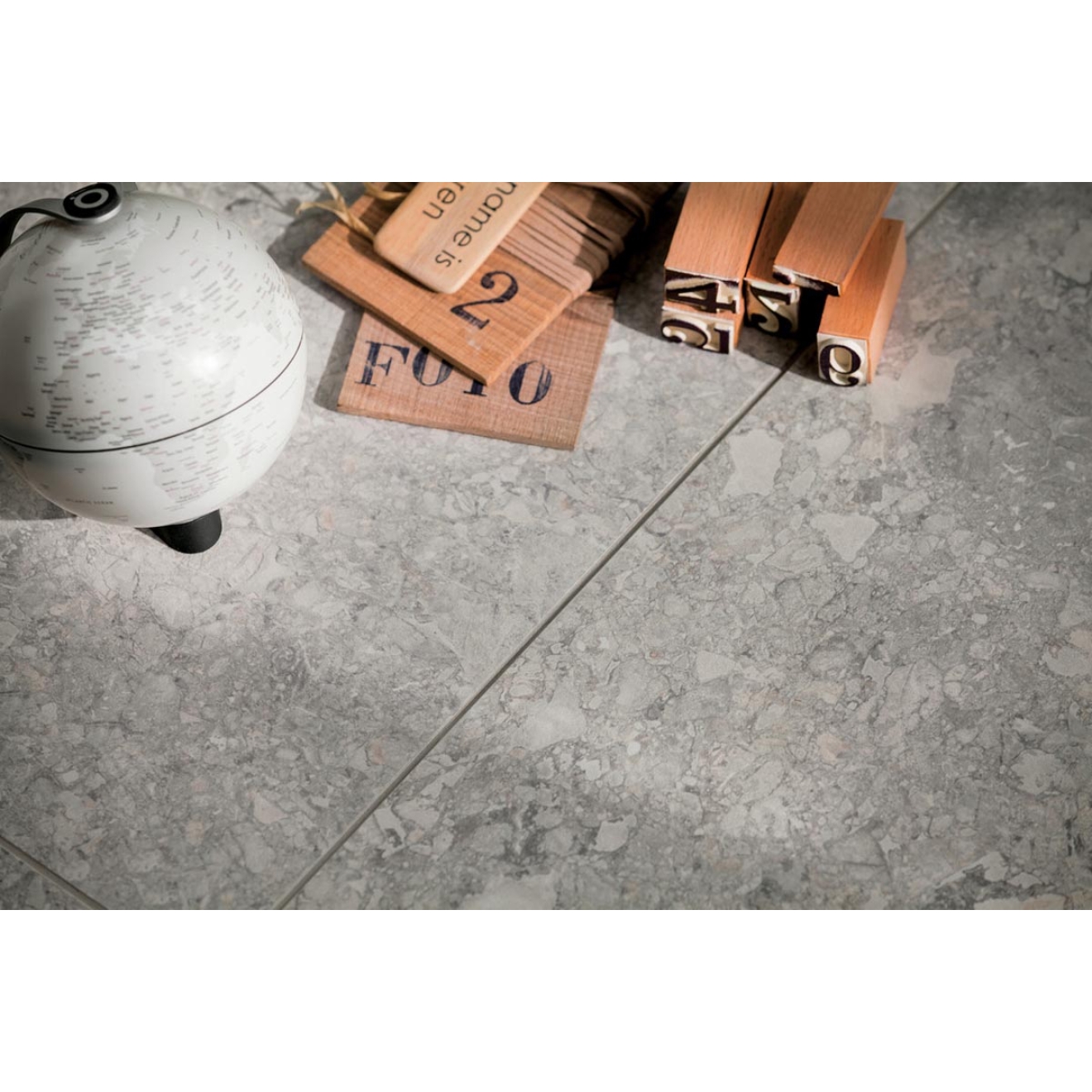 Mirage Norr Vit Natural Boden- und Wandfliese 120x120 cm