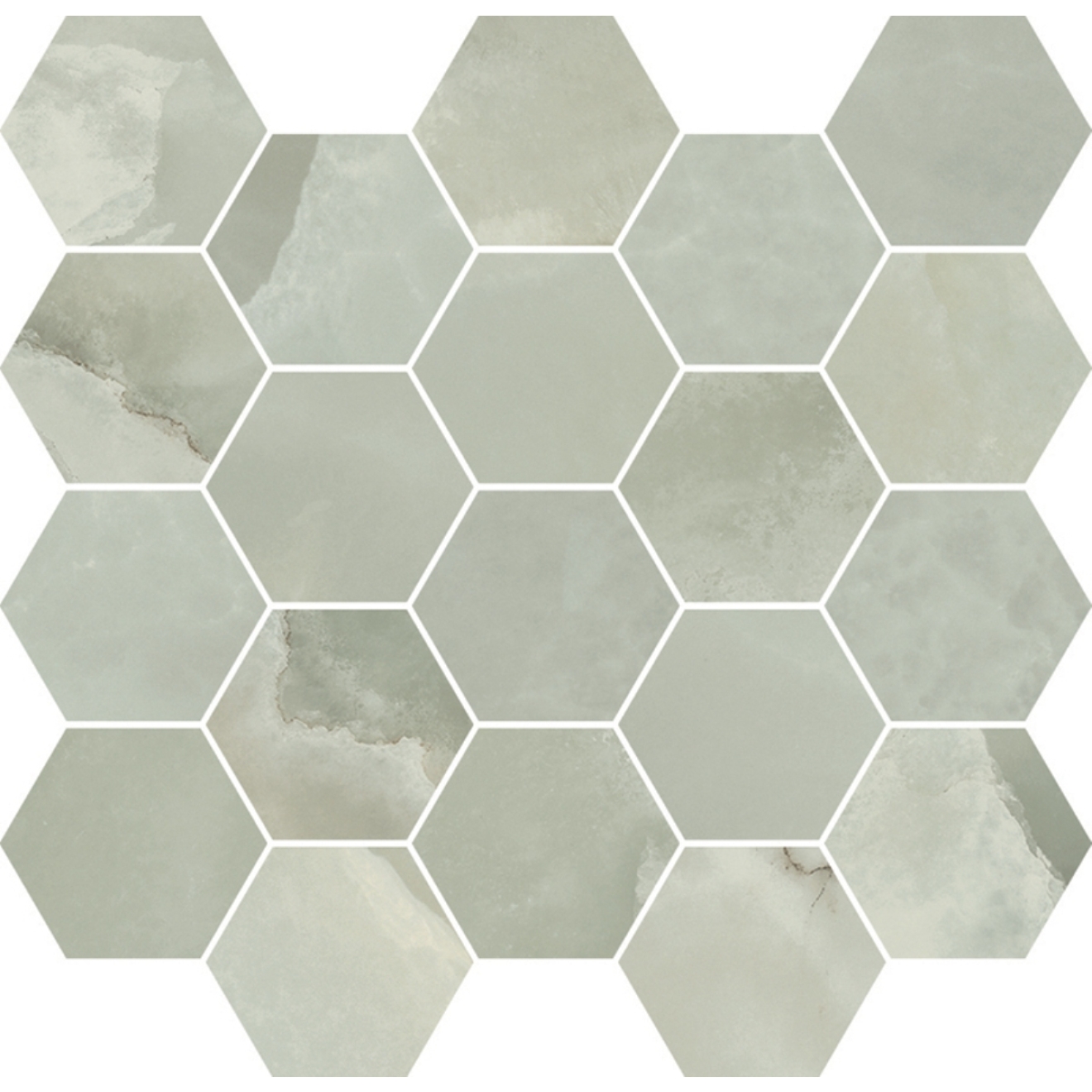 Mosaik Mirage Onyce in der Farbe Emerald