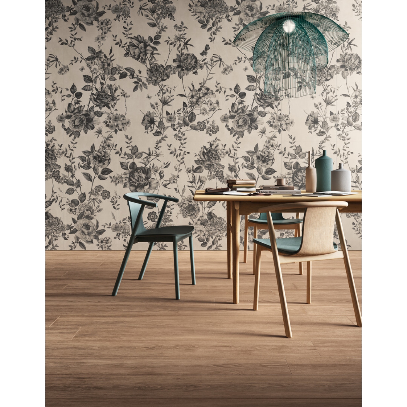 Mirage Papier Mix Blossom Dekor 60x120 cm