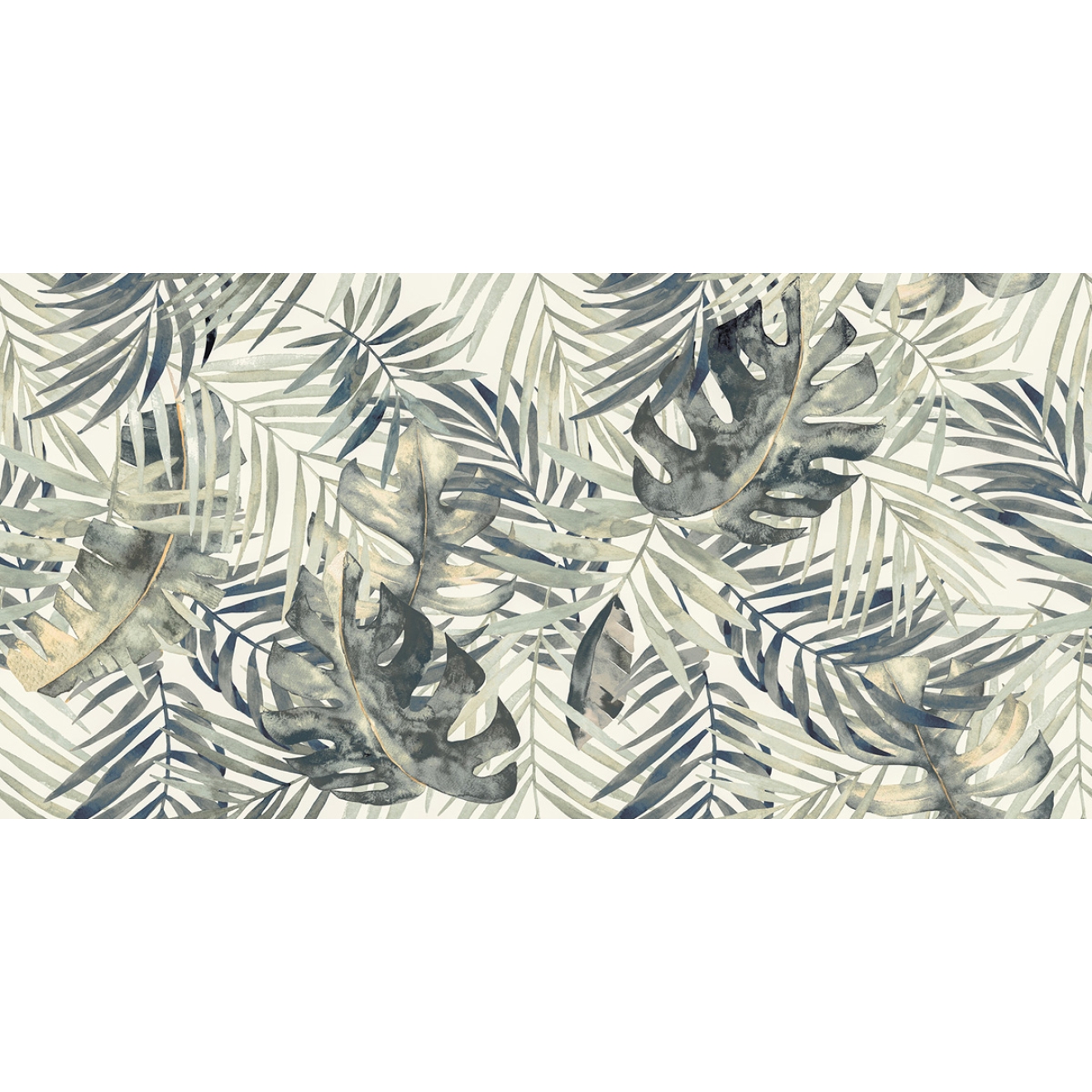 Dekor Mirage Papier Mix in der Farbe Palm