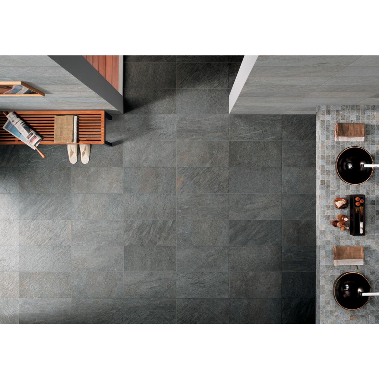 Mirage Quarziti 2.0 River QR 04 NAT Boden- und Wandfliese 40x60 cm