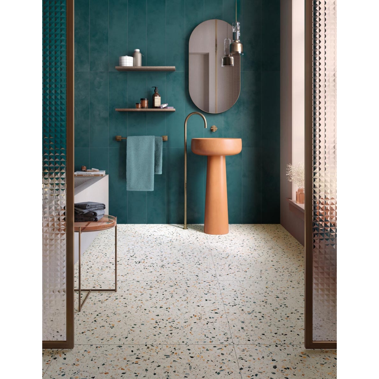 Mirage ReConcrete Veneziano Spazzolata Boden- und Wandfliese 80x80 cm