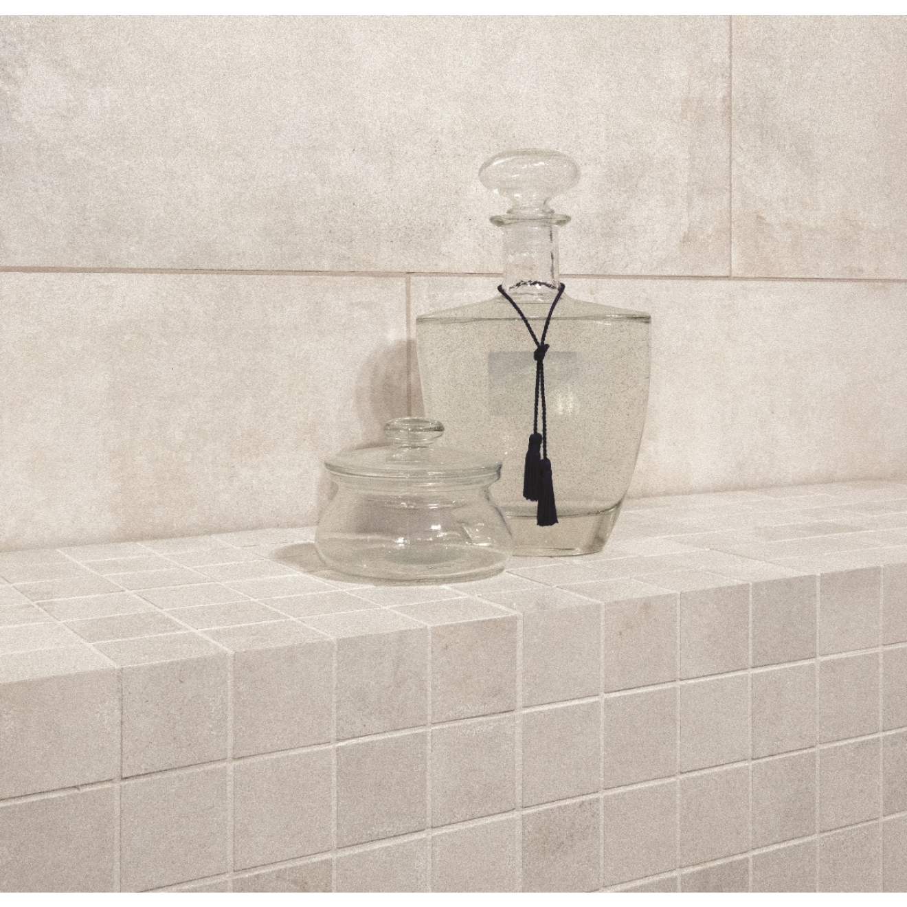 PrimeCollection HemiPlus Platinum matt Mosaik 5x5 cm (Matte 30x30 cm)