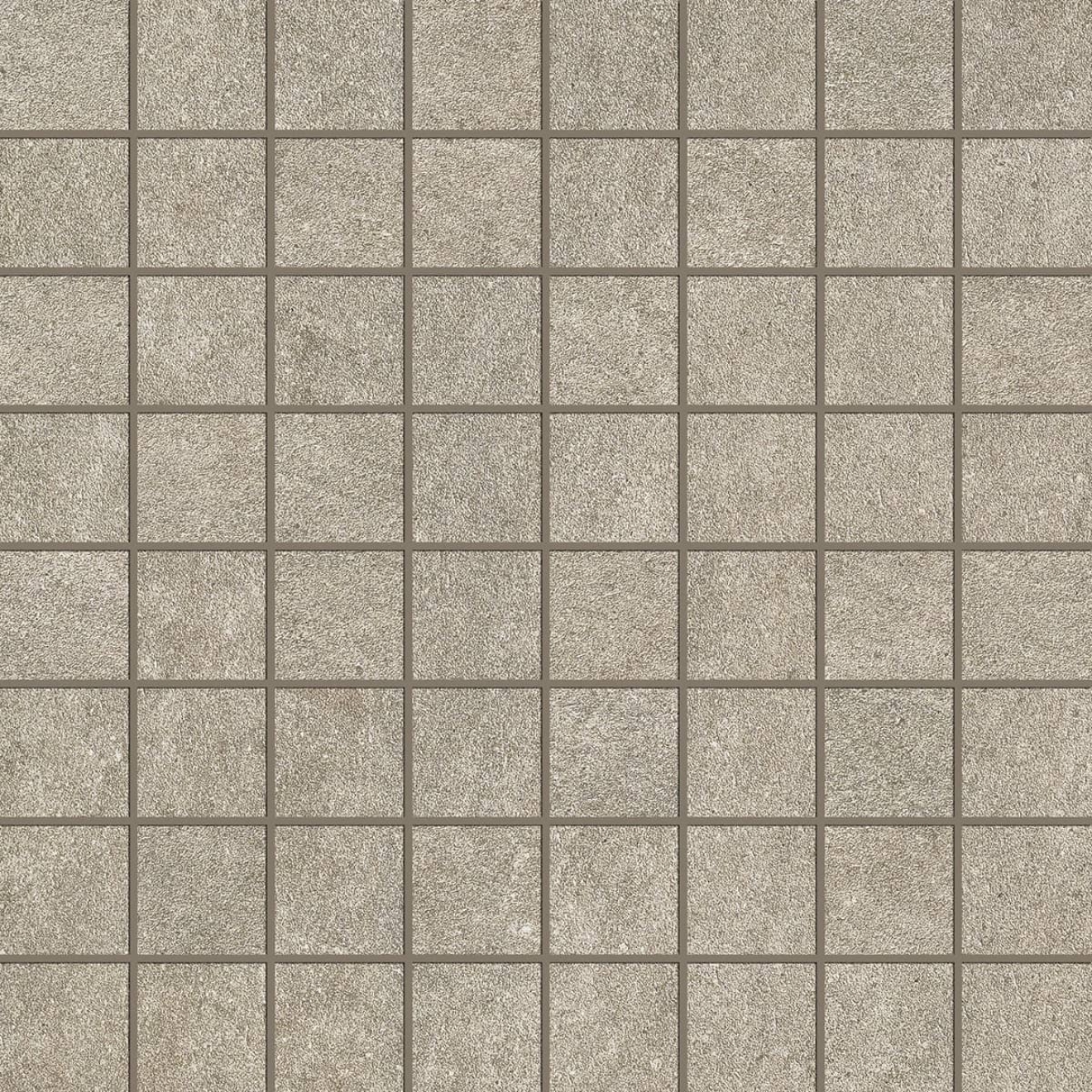 Margres Slabstone Light Grey Natural Mosaik 3,5x3,5 30x30 cm