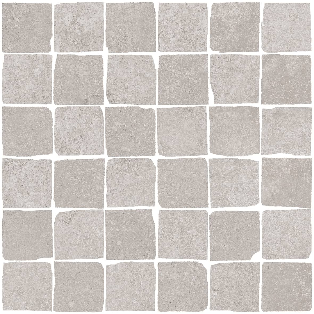 Margres Evoke Light Grey Natural Mosaik 5x5 30x30 cm