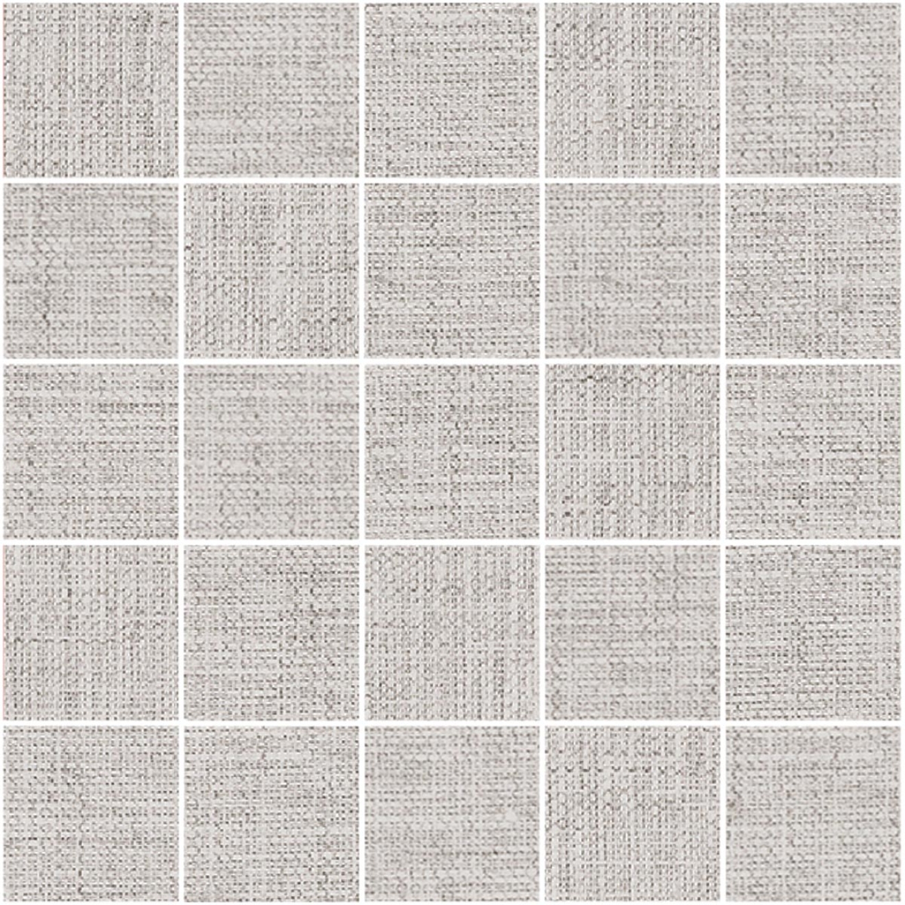 Mosaik Sant Agostino Fineart in der Farbe White