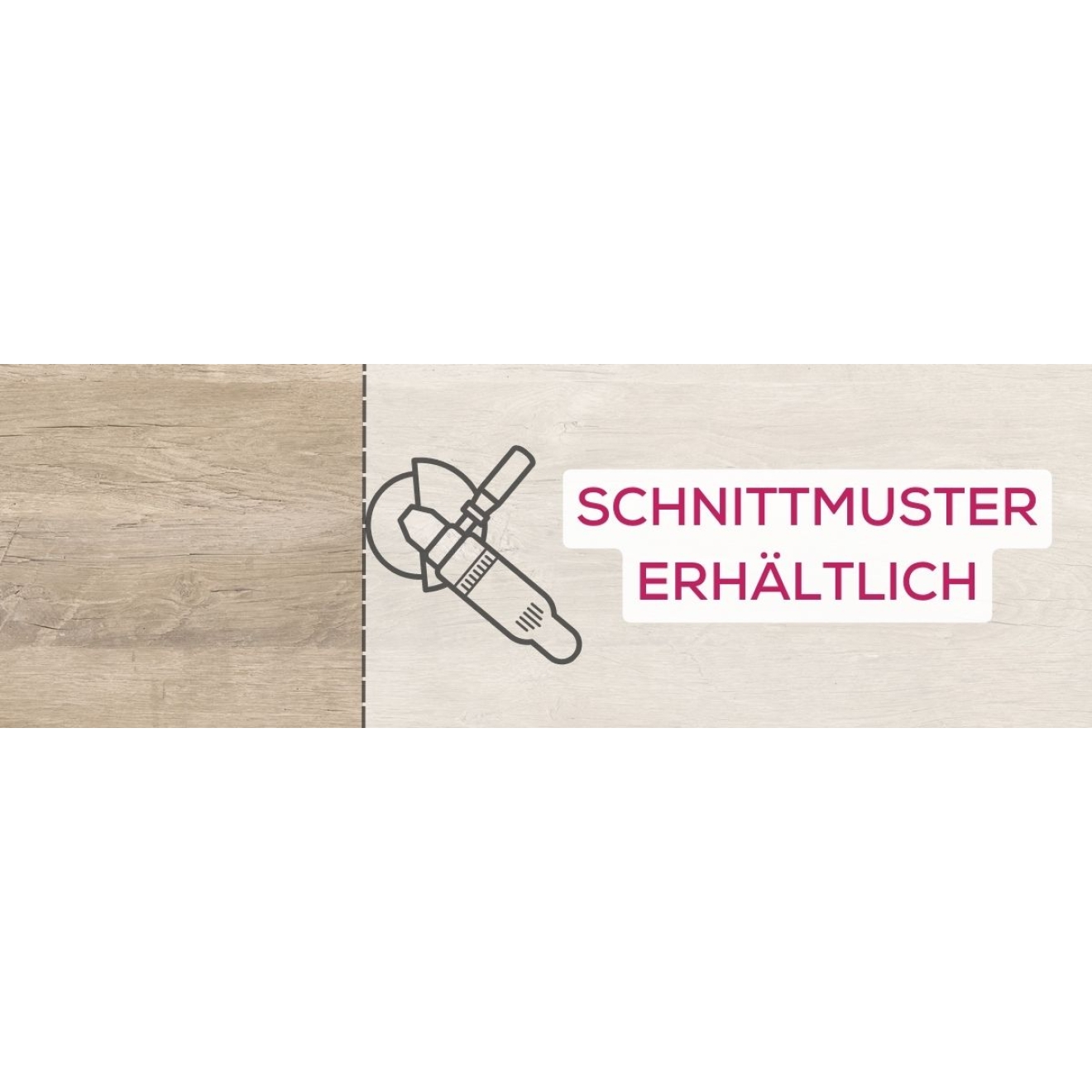 PrimeCollection Finn Eiche Terrassenplatte Natural 40x120 cm