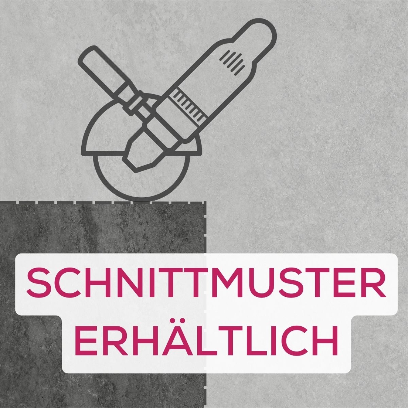 PrimeCollection Lavaredo Terrassenplatte Antracite 120x120 cm