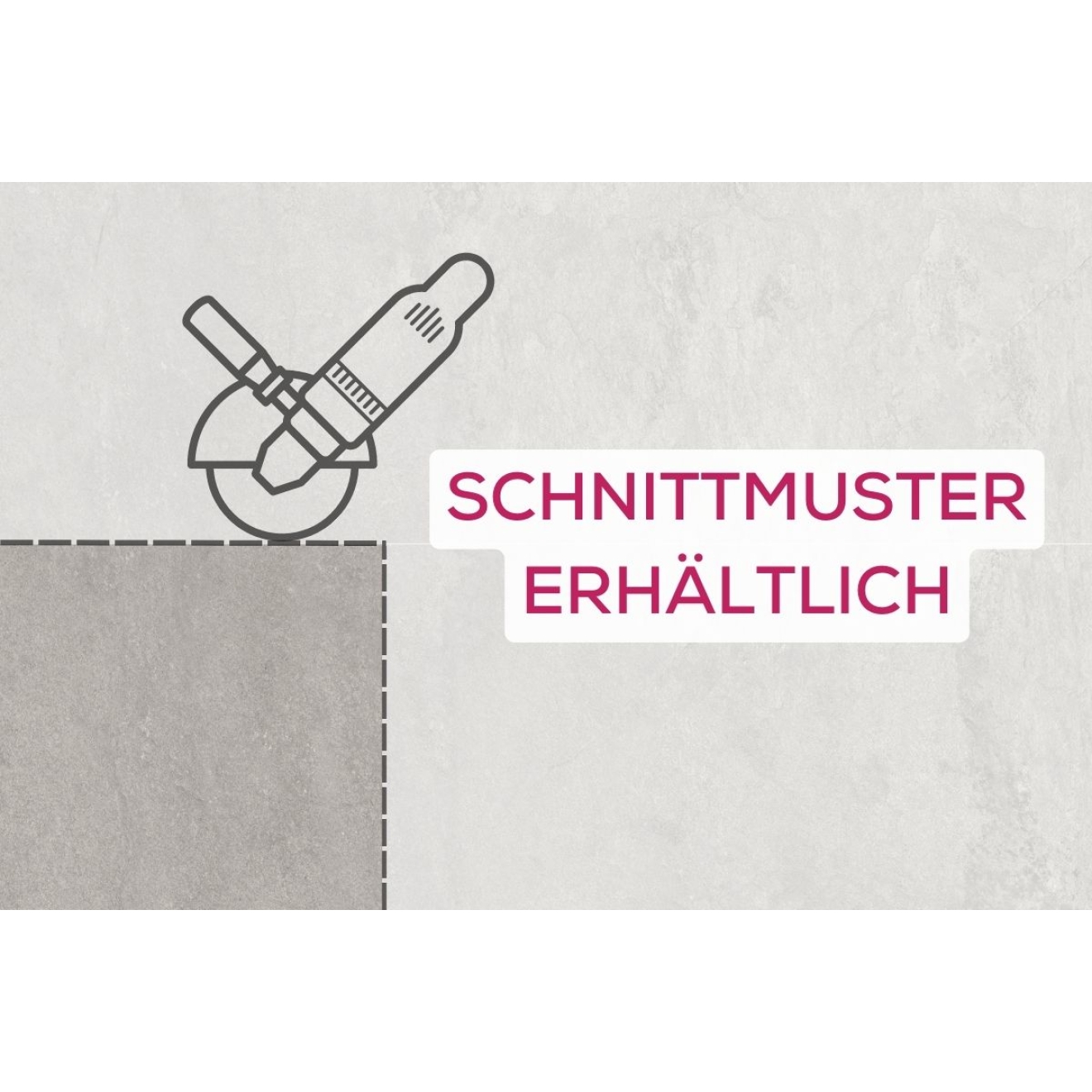 PrimeCollection Lavaredo Terrassenplatte Grigio 60x90 cm