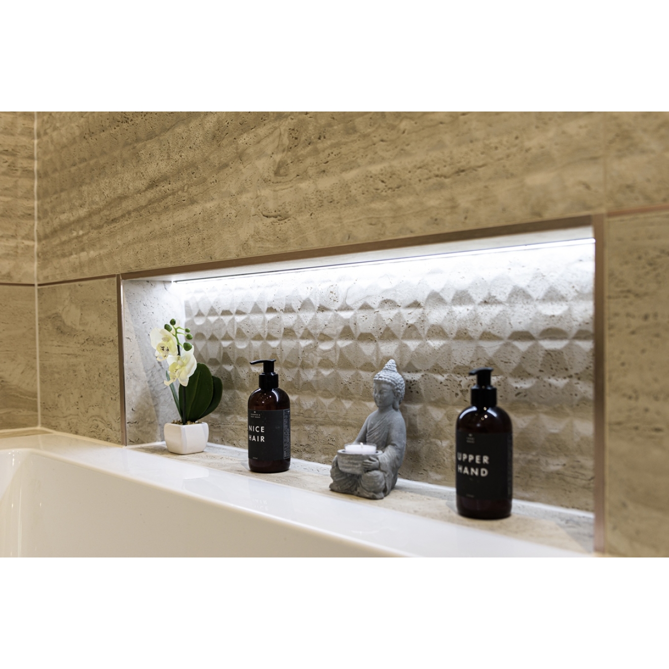 Flaviker Navona Boden- und Wandfliese Honey Vein 30x60 cm