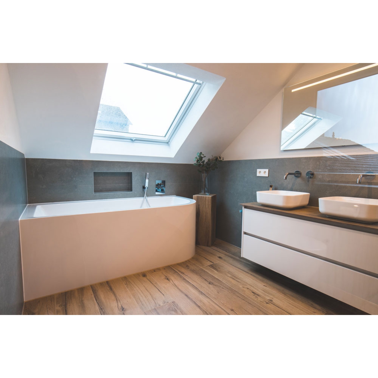 Flaviker Nordik Wood Bodenfliese Gold 20x120 cm - Stärke: 9 mm - GRIP