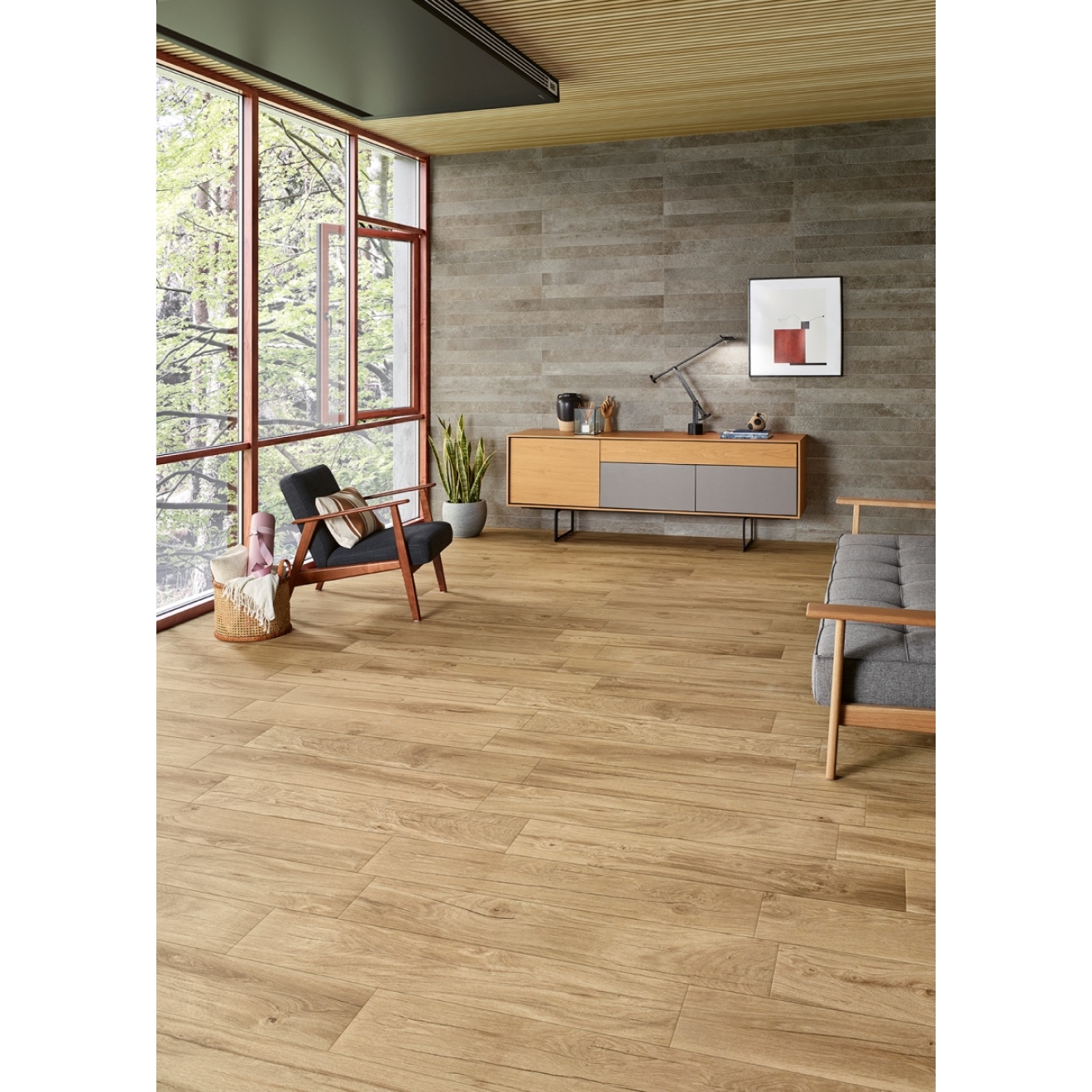 PrimeCollection Alegra Bodenfliese Dark Beige 20x100 cm