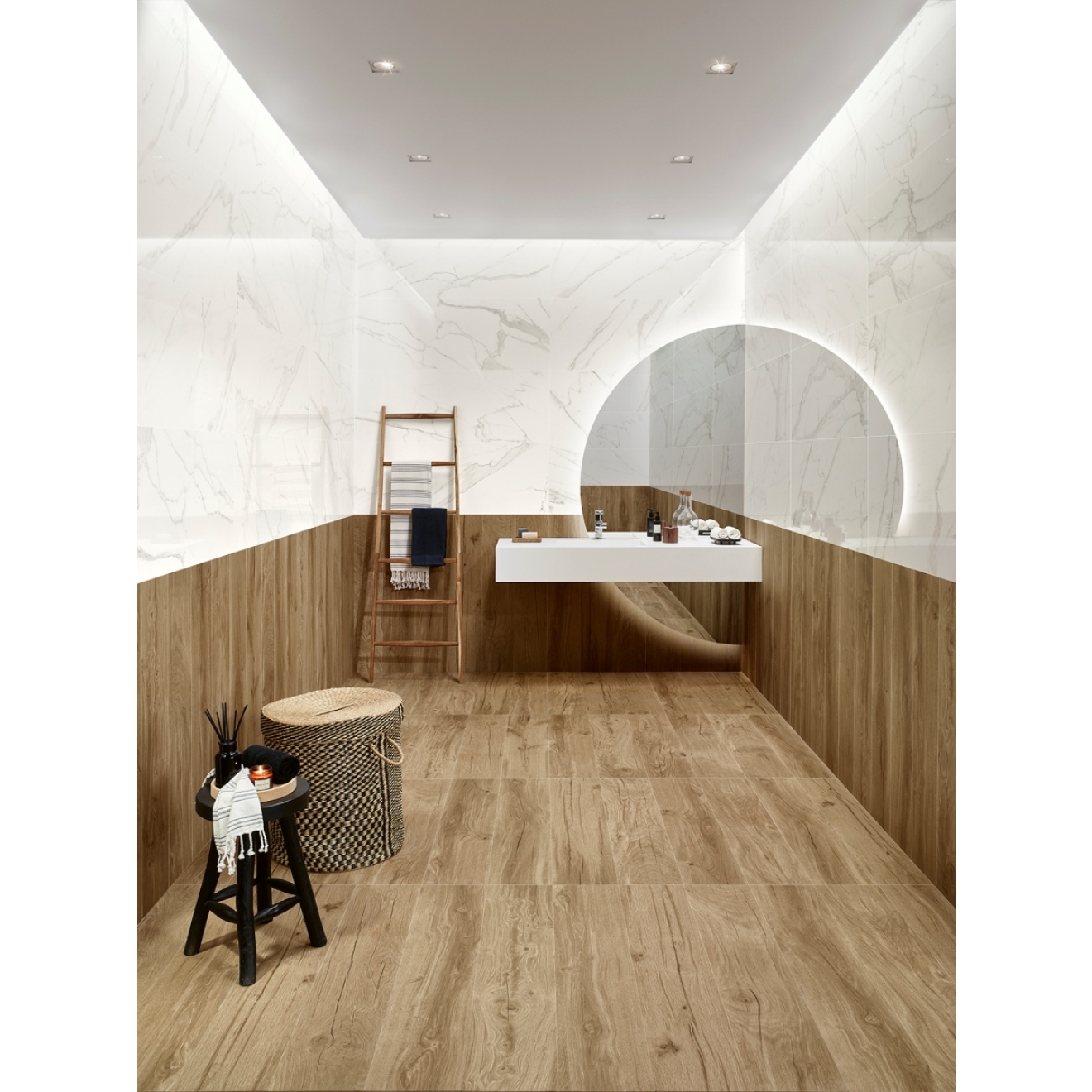 PrimeCollection Alegra Bodenfliese Tortora 20x100 cm