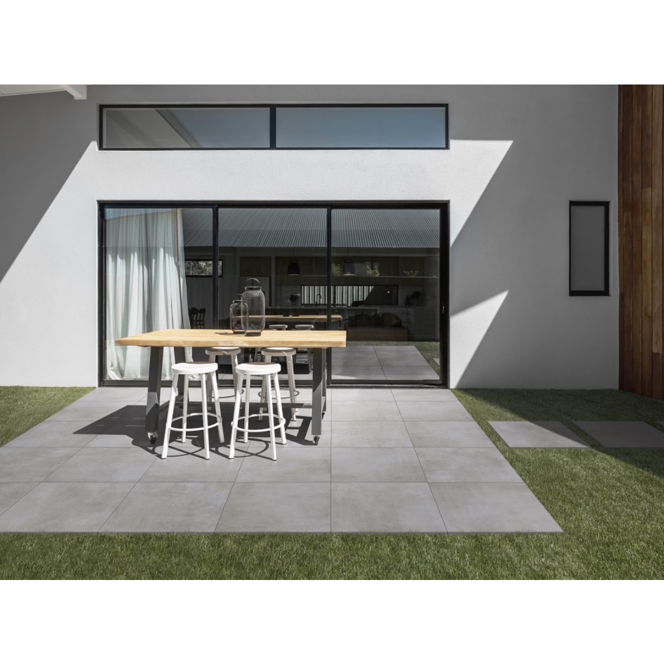 PrimeCollection MatPLUS Outdoor Grigio Terrassenplatte rektifiziert 60x60 cm