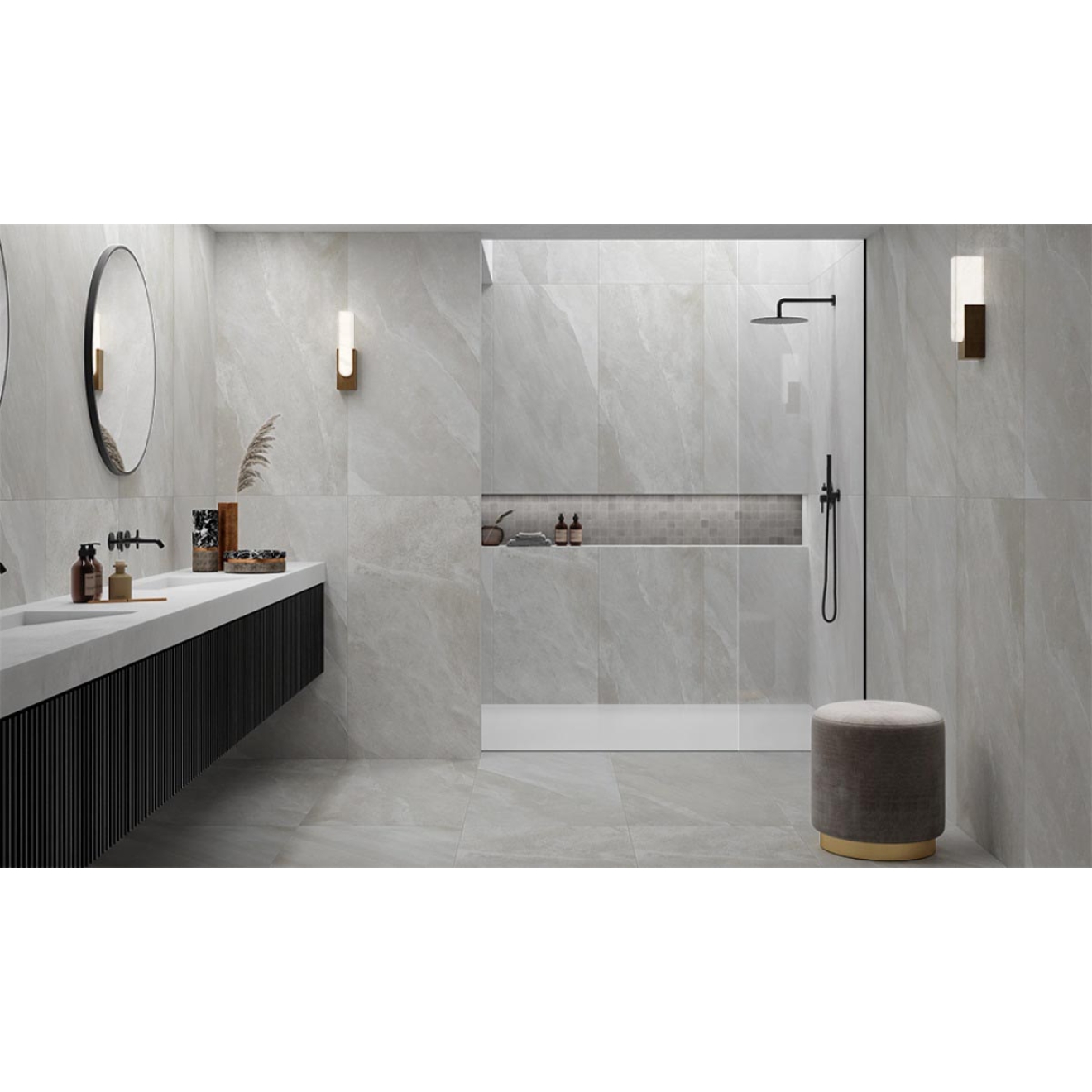 PrimeCollection Ocean Pearl Boden- und Wandfliese 60x60 cm