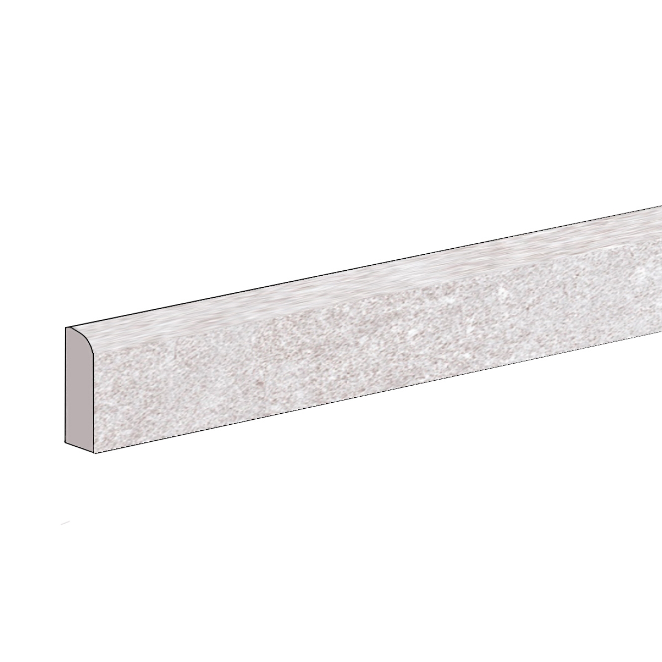 PrimeCollection QuarzStone Sockel White 7,5x60 cm