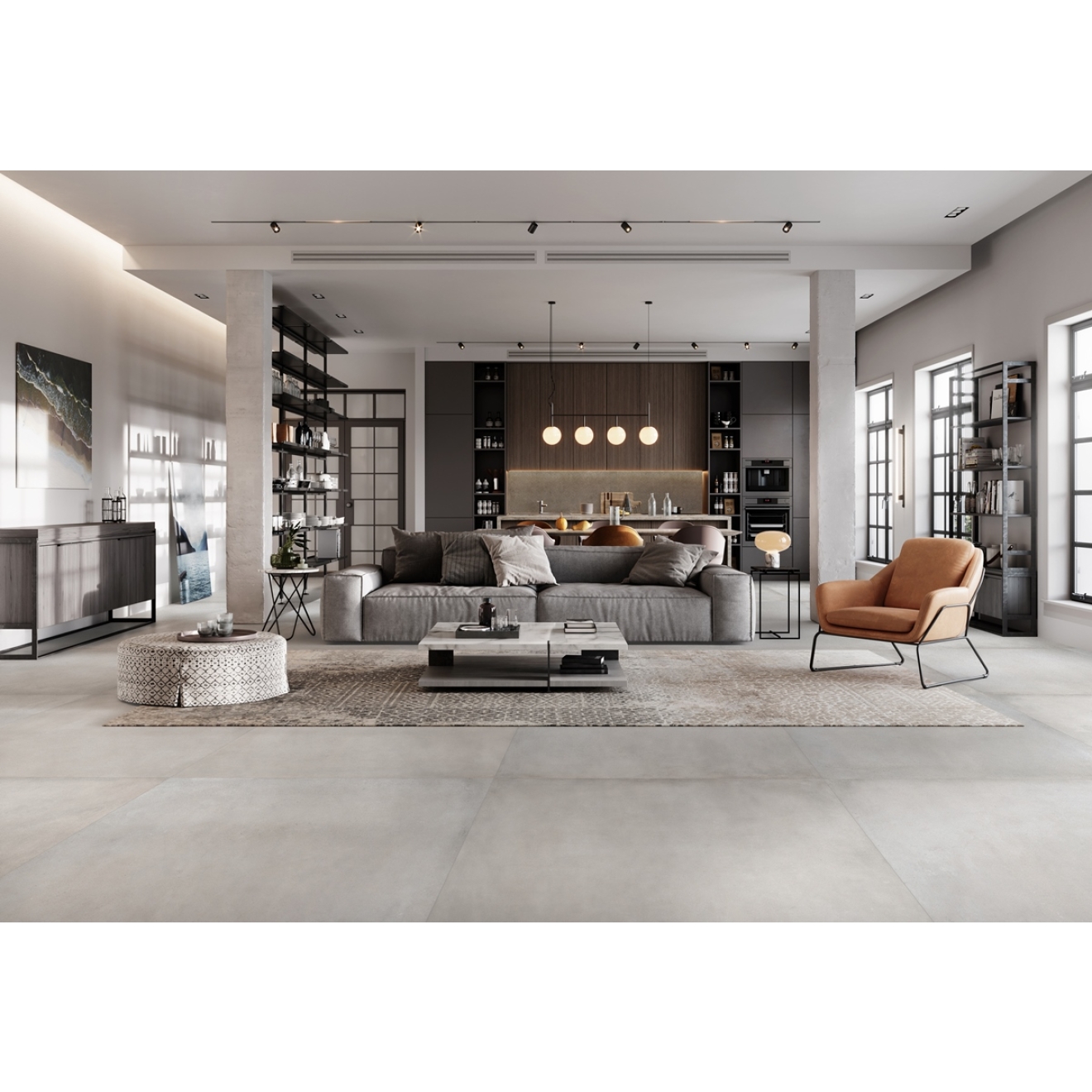 PrimeCollection XOne Poudre Boden- und Wandfliese 60x120 cm