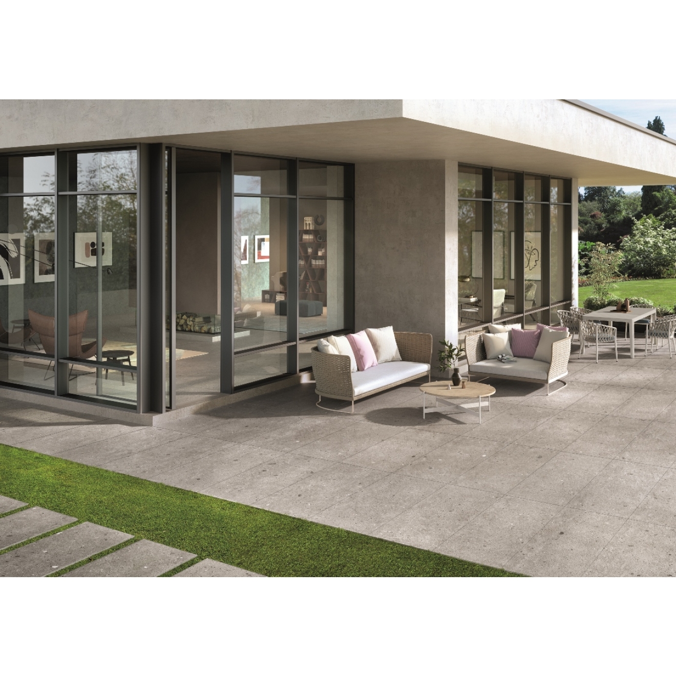 Provenza Ego Terrassenplatte Grigio 60x120 cm