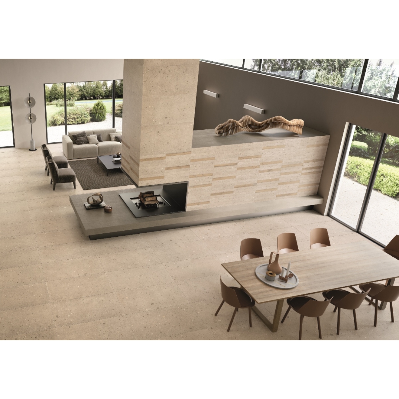 Provenza Ego Boden- und Wandfliese Sabbia 6,5x60 cm