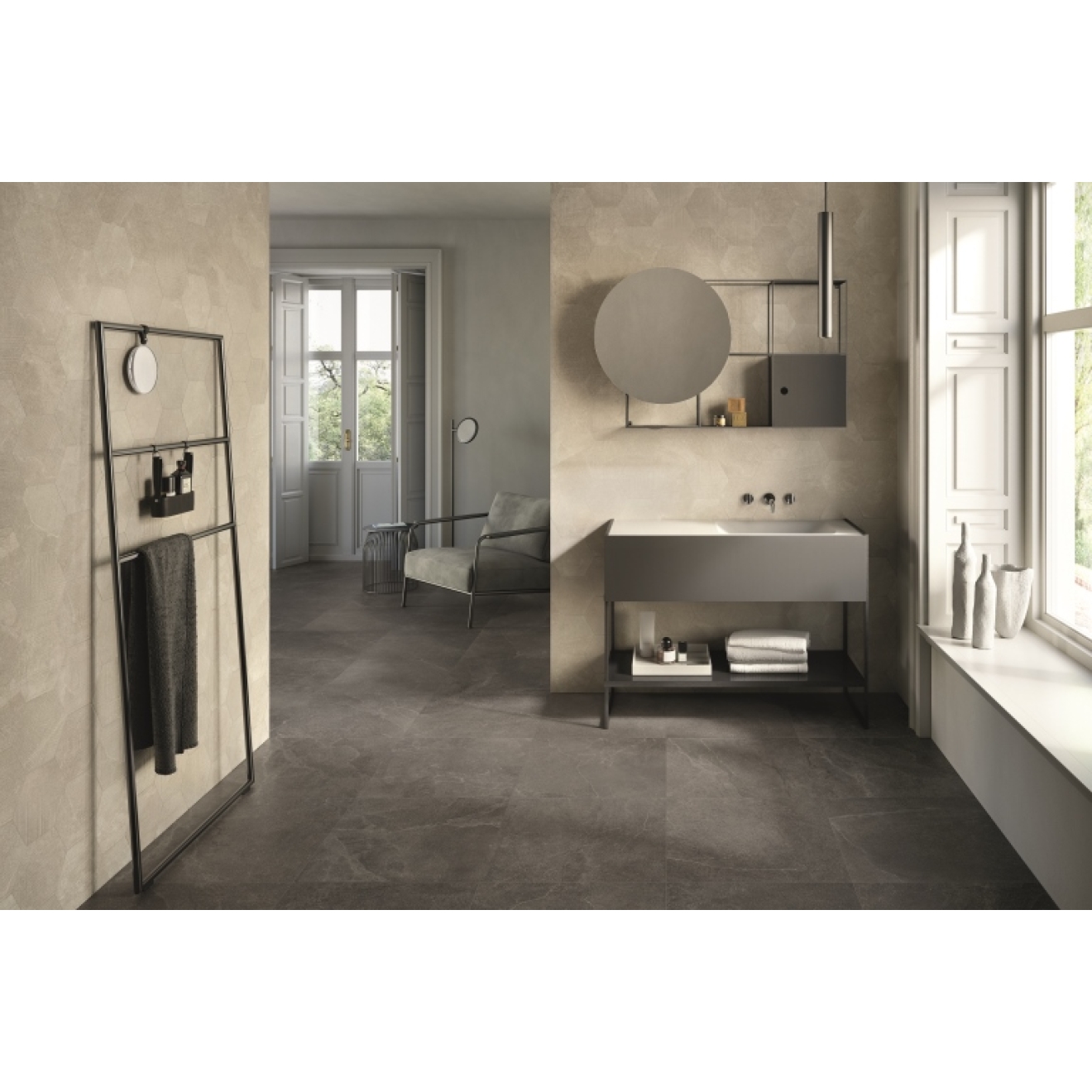 Provenza Eureka Moka Boden- und Wandfliese 80x80 cm