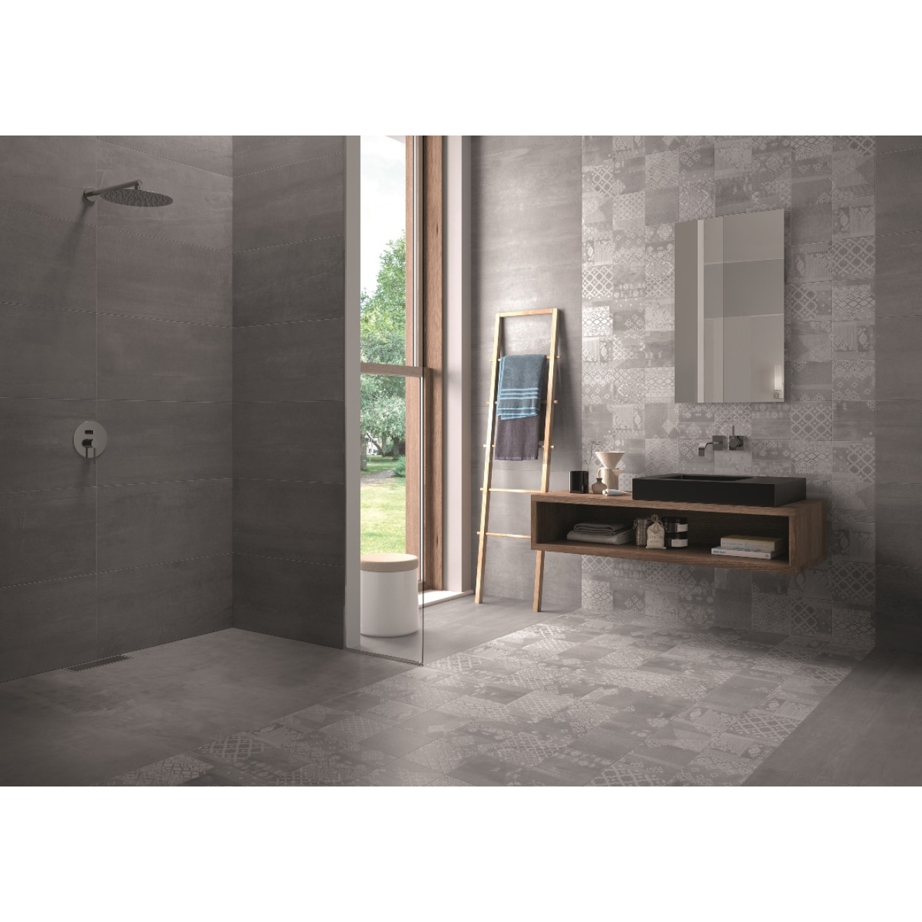 Provenza Gesso Taupe Linen Dekor Patchwork 20x20 cm