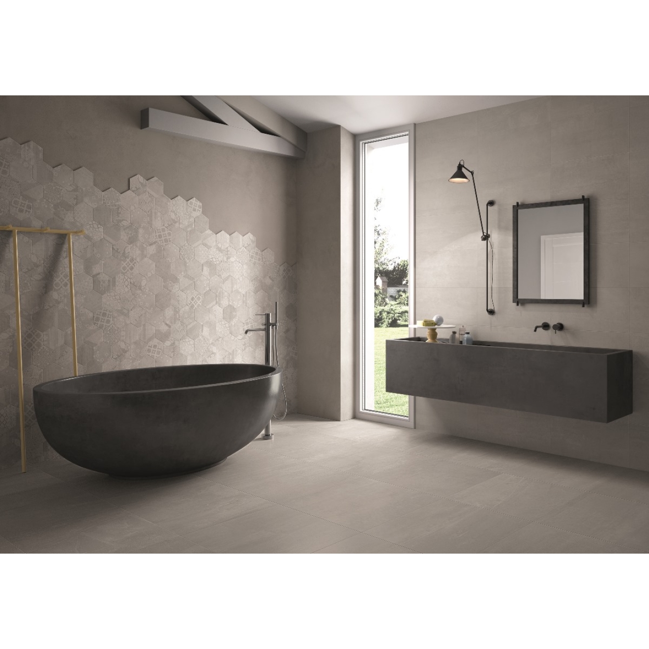 Provenza Gesso Natural White Boden- und Wandfliese 60x60 cm