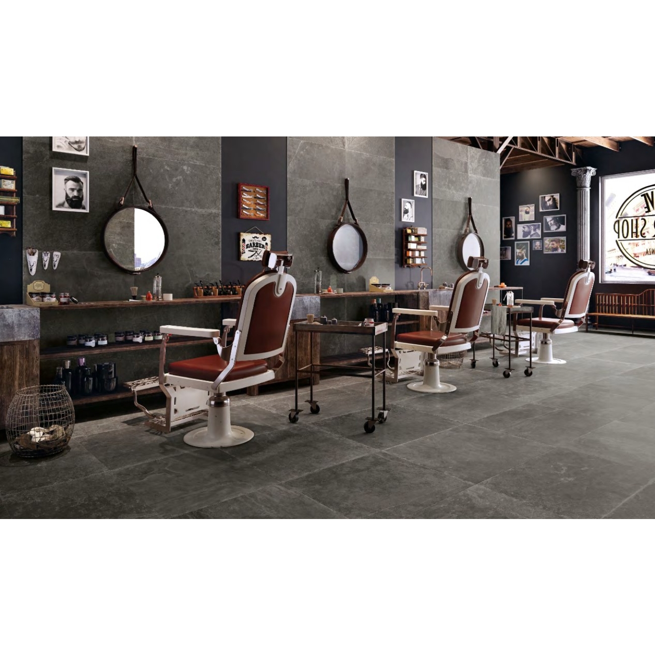 Provenza Groove Mistique Black Terrassenplatte 80x80 cm