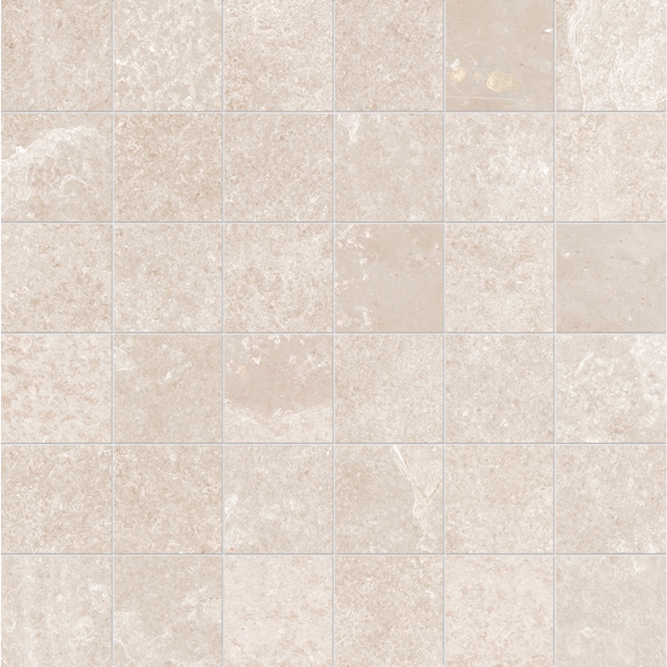 Provenza Groove Mosaik 5x5 Hot White Matte 30x30 cm