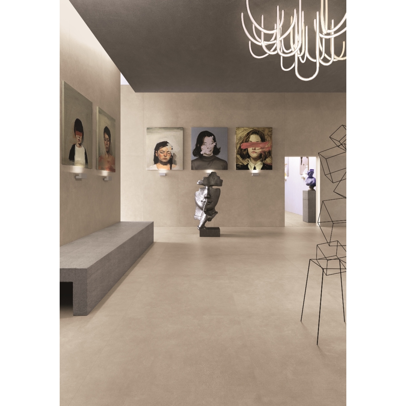 Provenza Karman Sabbia Boden- und Wandfliese 60x60 cm