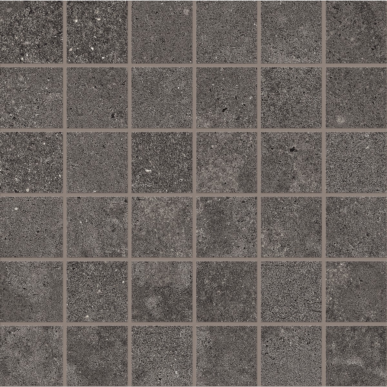 Provenza Re-Play Concrete Mosaik 5x5 Anthracite Recupero Matte 30x30 cm