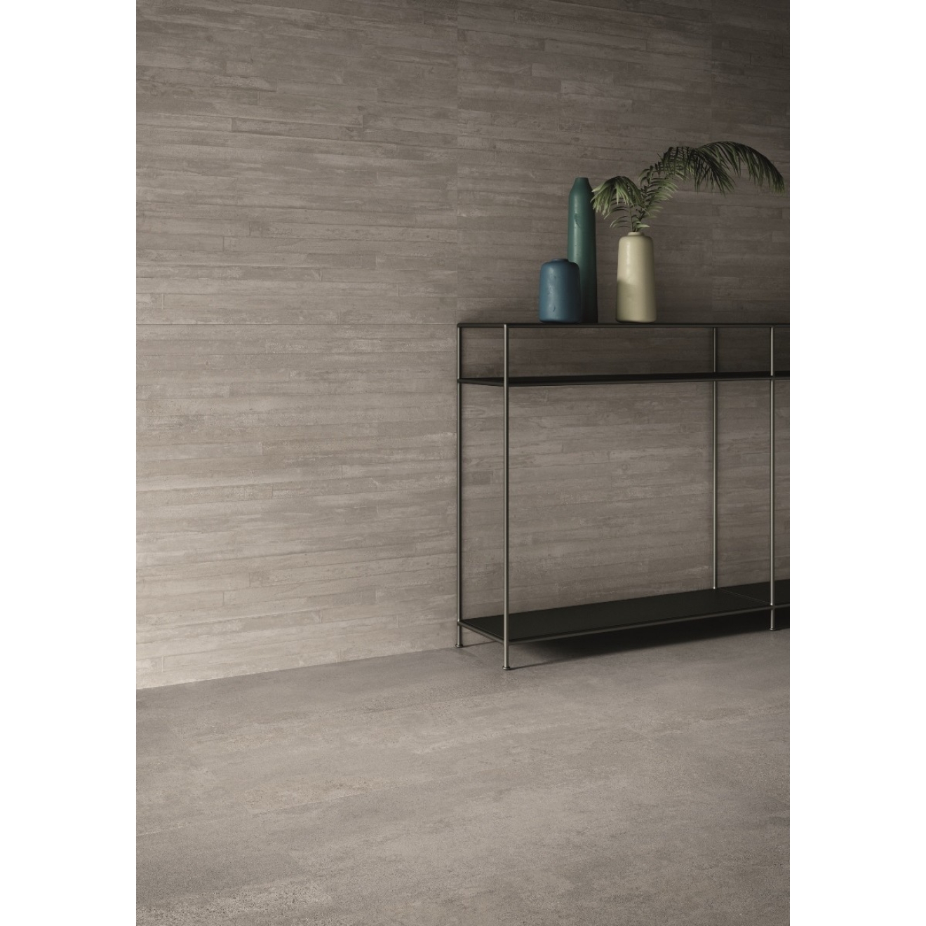 Provenza Re-Play Concrete Boden- und Wandfliese Grey Cassaforma Flat 60x120 cm