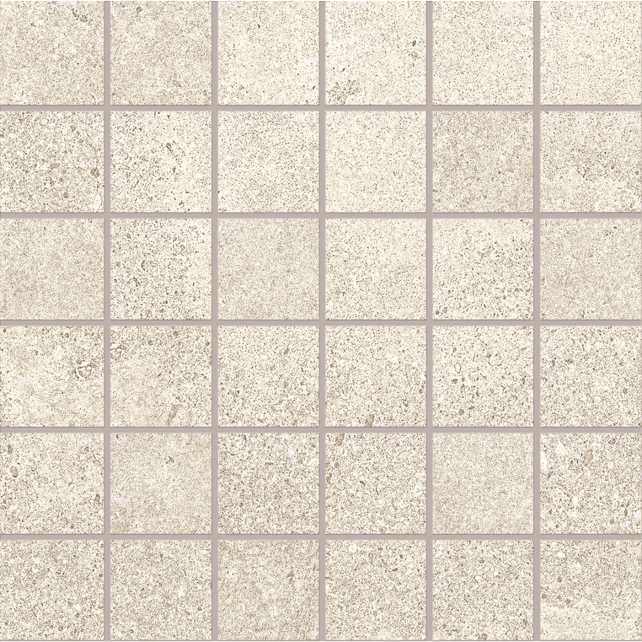 Provenza Re-Play Concrete Mosaik 5x5 White Recupero Matte 30x30 cm