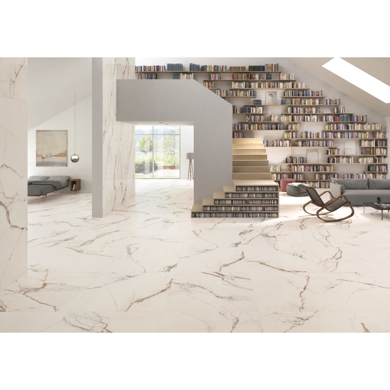 Provenza Unique Marble Boden- und Wandfliese Paonazzetto matt SilkTech 60x120 cm