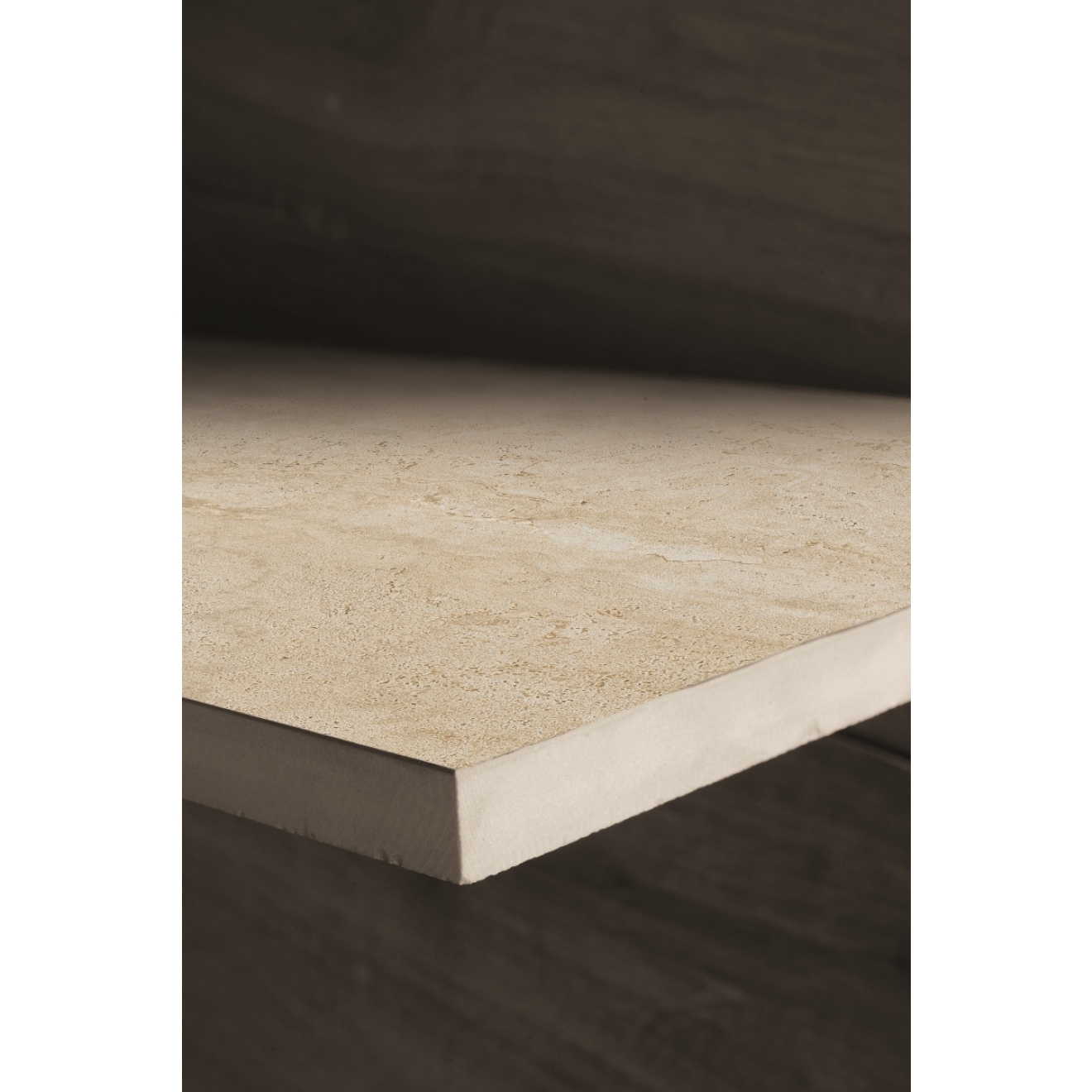 Provenza Unique Travertine Cream Minimal Terrassenplatte 60x120 cm