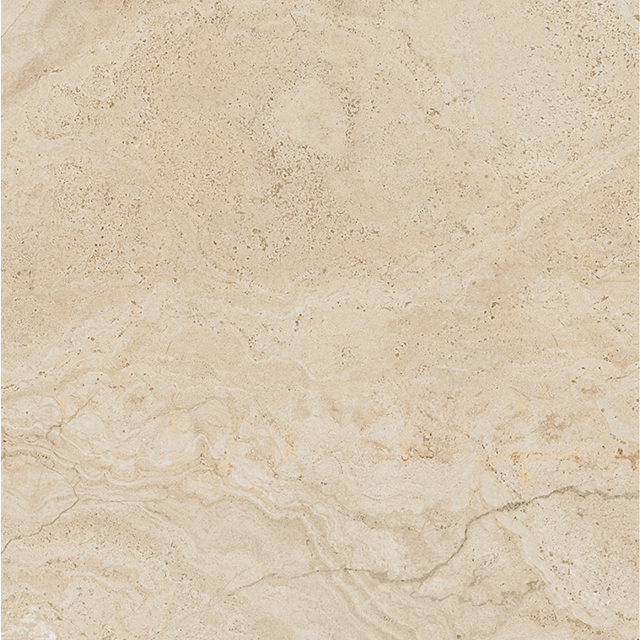 Provenza Unique Travertine Boden- und Wandfliese Cream Minimal Lappato Antique 120x120 cm