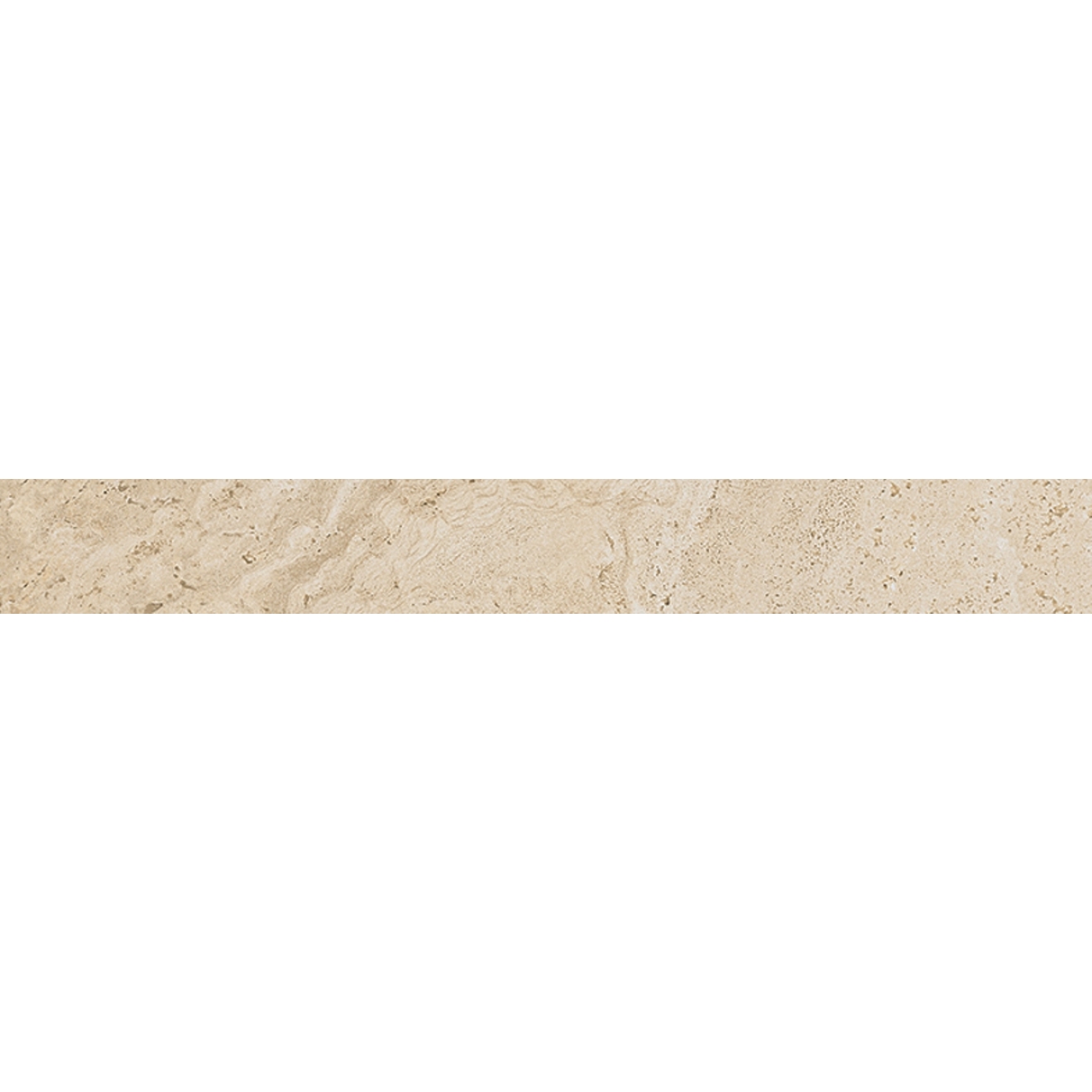 Provenza Unique Travertine Boden- und Wandfliese Cream Minimal matt 7,5x60 cm