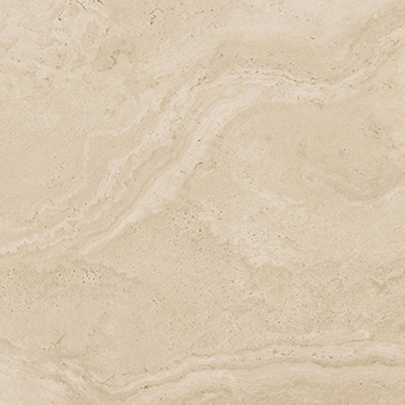 Provenza Unique Travertine Boden- und Wandfliese Cream Minimal matt 90x90 cm