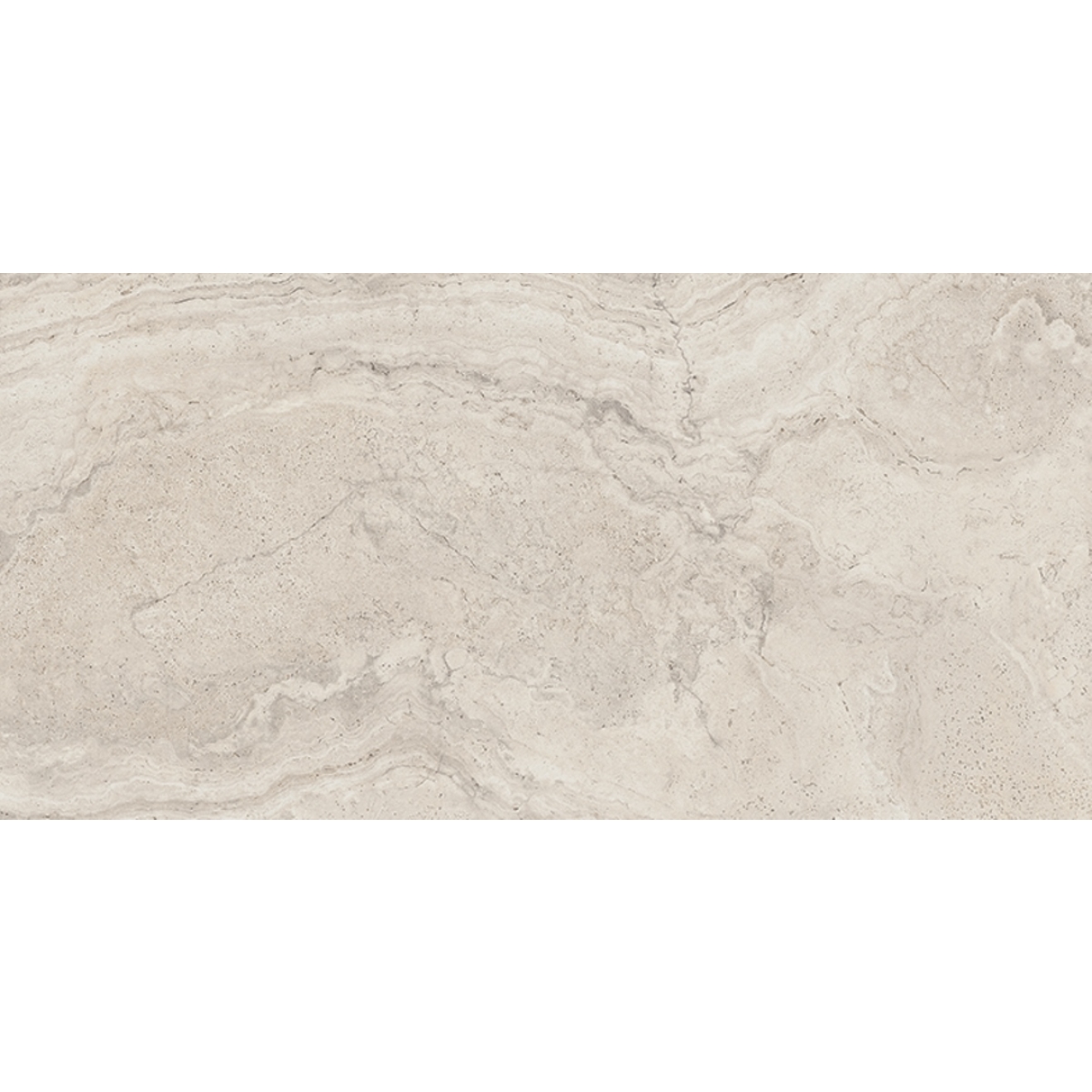 Provenza Unique Travertine Boden- und Wandfliese Silver Minimal matt 60x120 cm