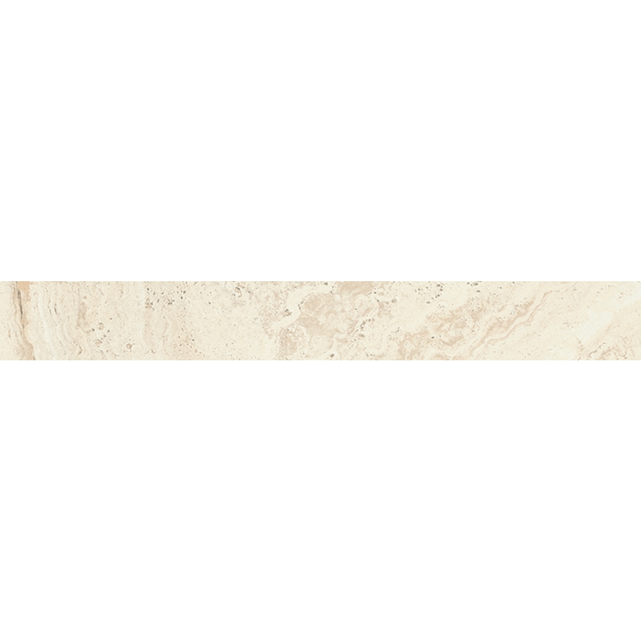 Provenza Unique Travertine Boden- und Wandfliese White Minimal matt 7,5x60 cm