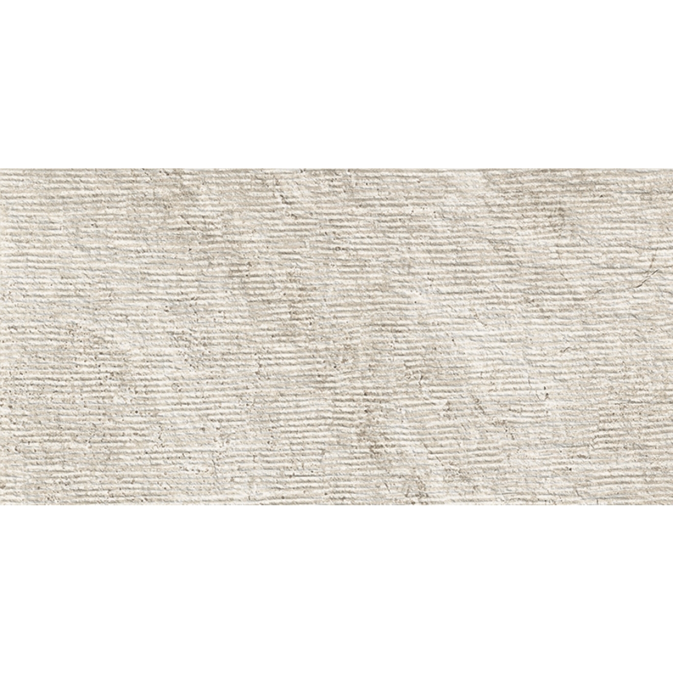Provenza Unique Travertine Wandfliese Silver Ruled matt strukturiert 30x60 cm