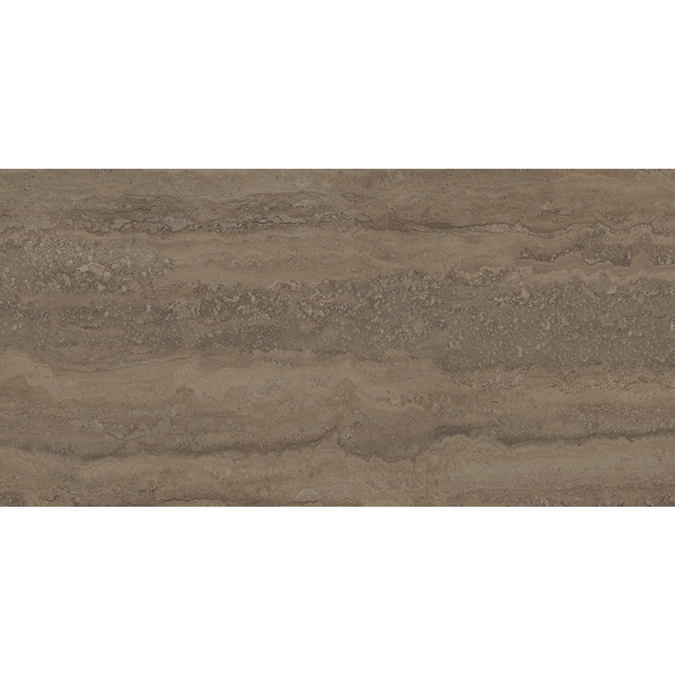 Provenza Unique Travertine Boden- und Wandfliese Chocolate Vein Cut matt 30x60 cm