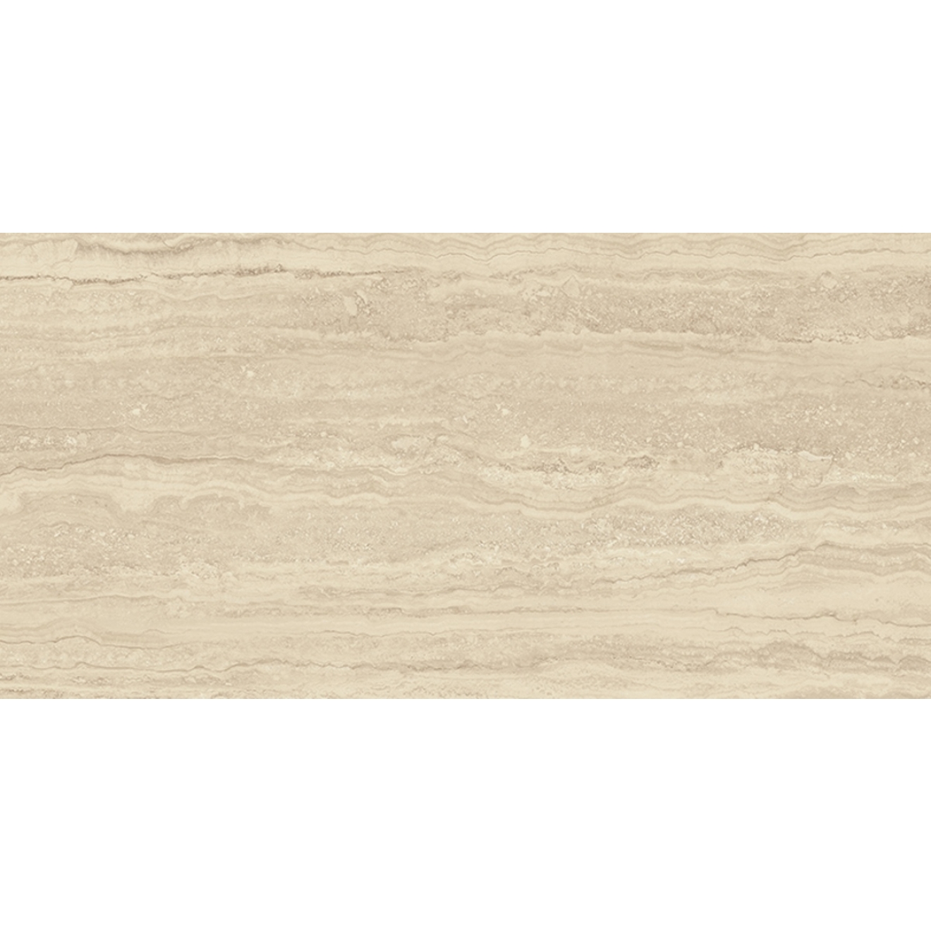 Provenza Unique Travertine Boden- und Wandfliese Cream Vein Cut matt 90x180 cm