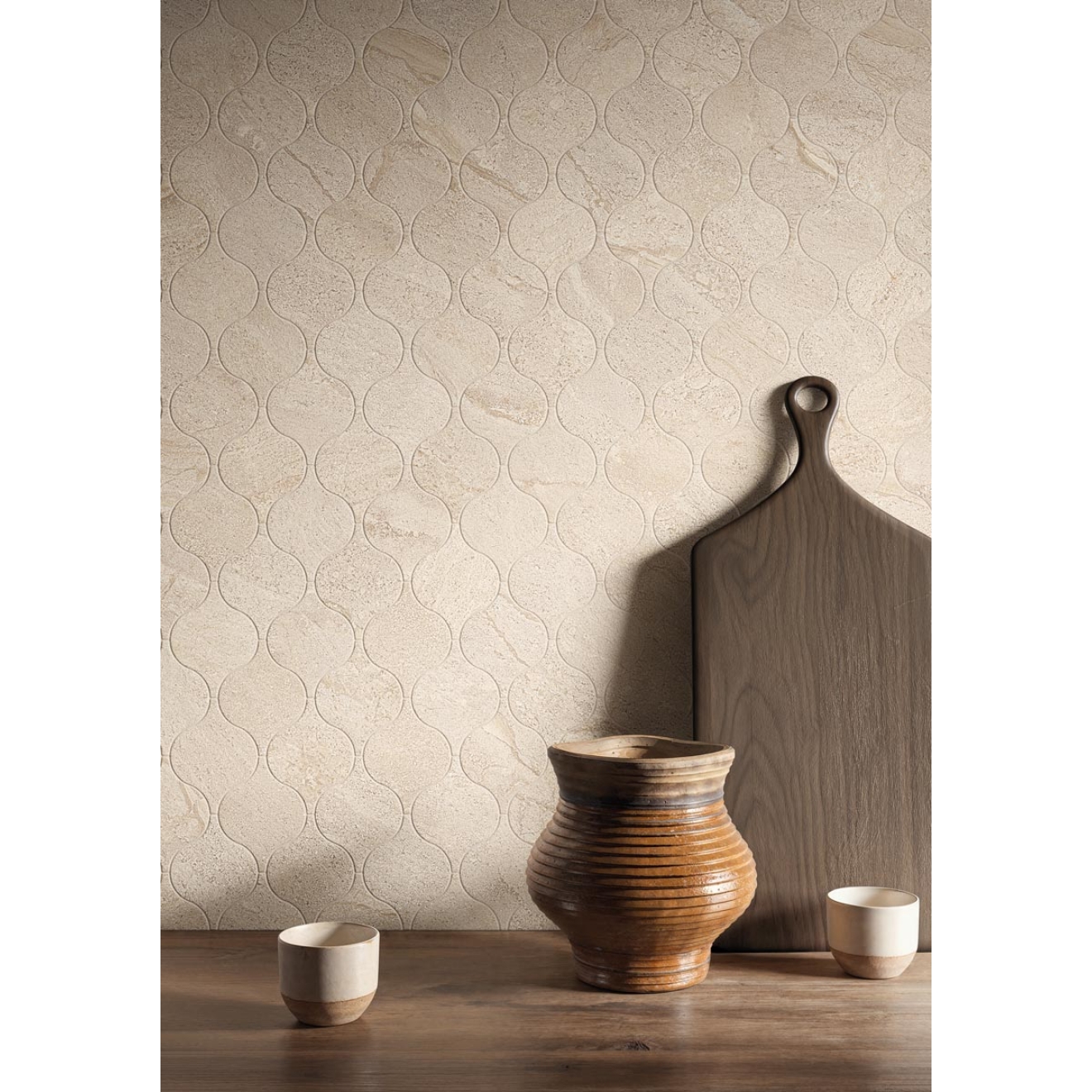 Provenza Pietra di Orosei Corda Mosaik Provenzale matt SilkTech 29,2x33,2 cm