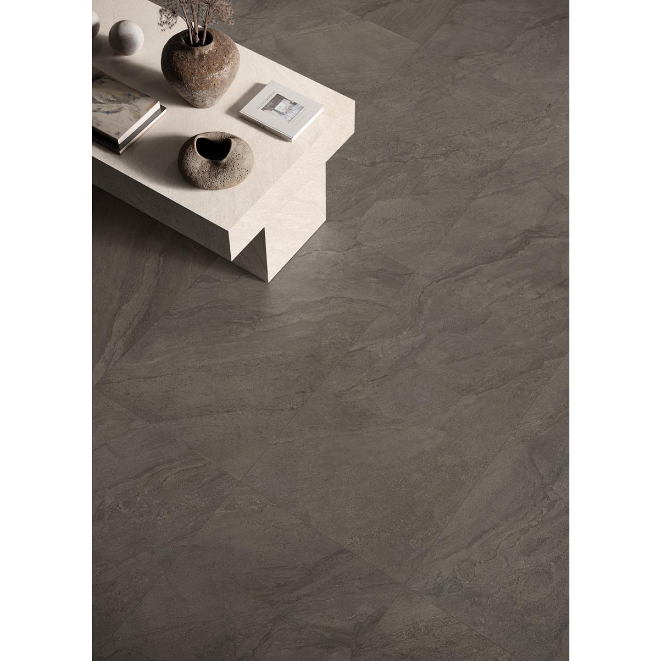 Provenza Pietra di Orosei Grigio Bruciato Bodenfliese matt Silktech Plus 60x120 cm