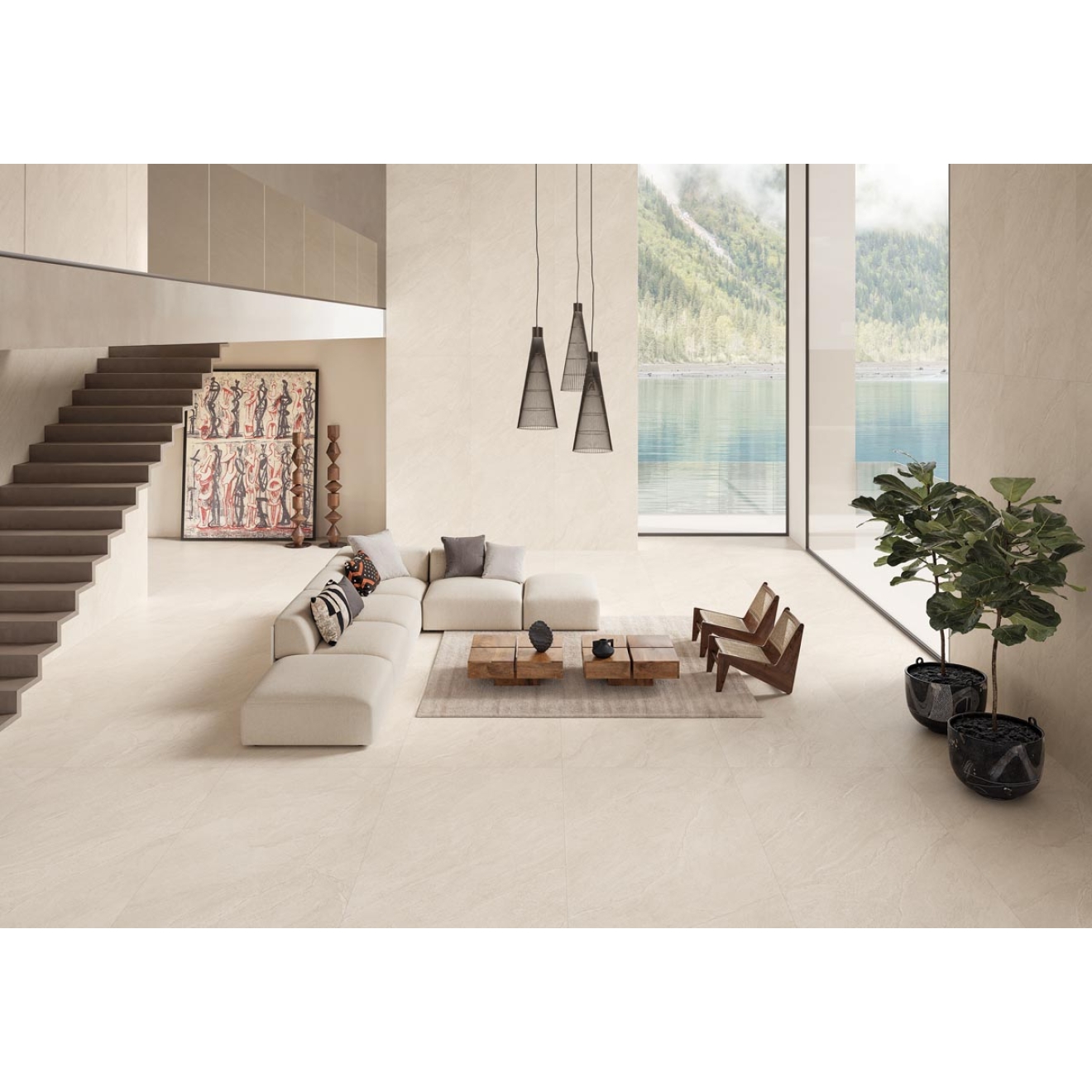 Provenza Pietra di Orosei Perla Bodenfliese matt Silktech Plus 60x120 cm