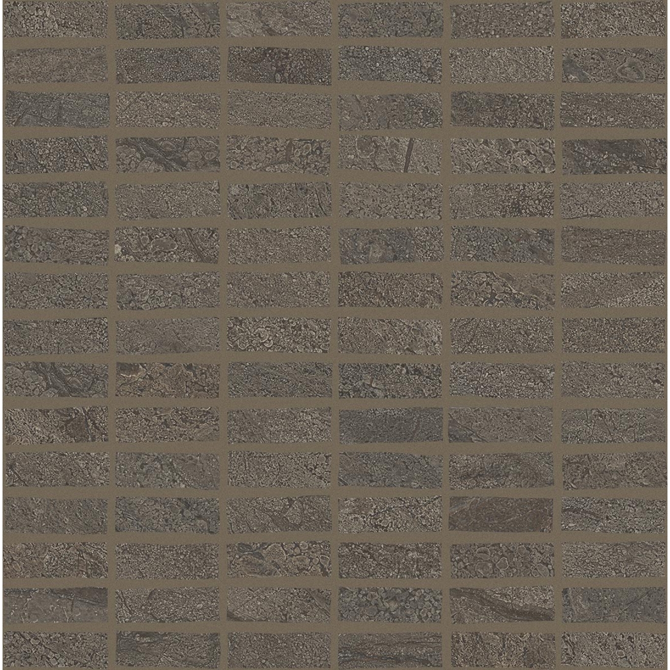 Provenza Pietra di Orosei Grigio Bruciato Mosaik Muru matt SilkTech 29,3x29,3 cm