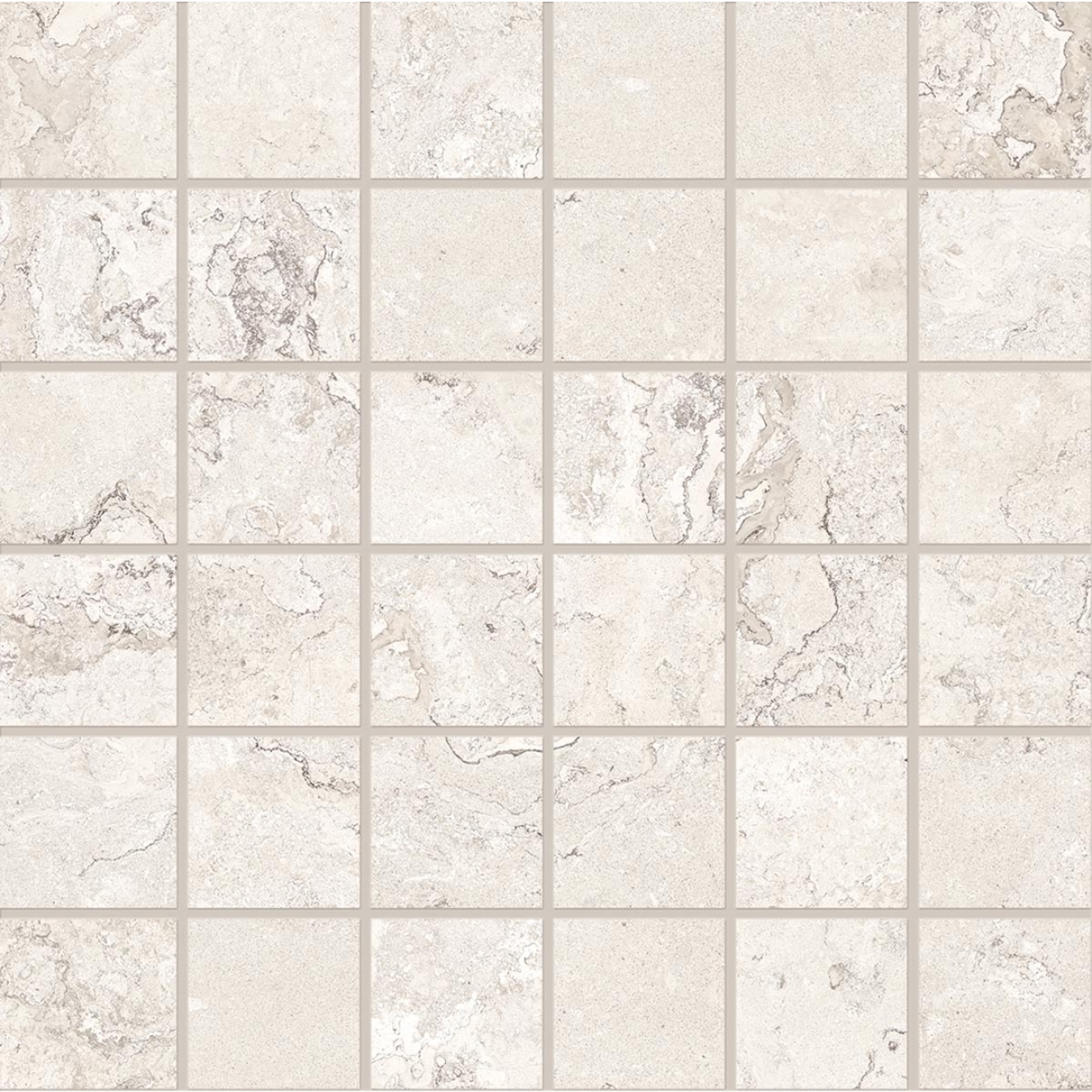 Provenza Unique Bourgogne Variee Blanc Mosaik Variee Natural (R10) 30x30 cm